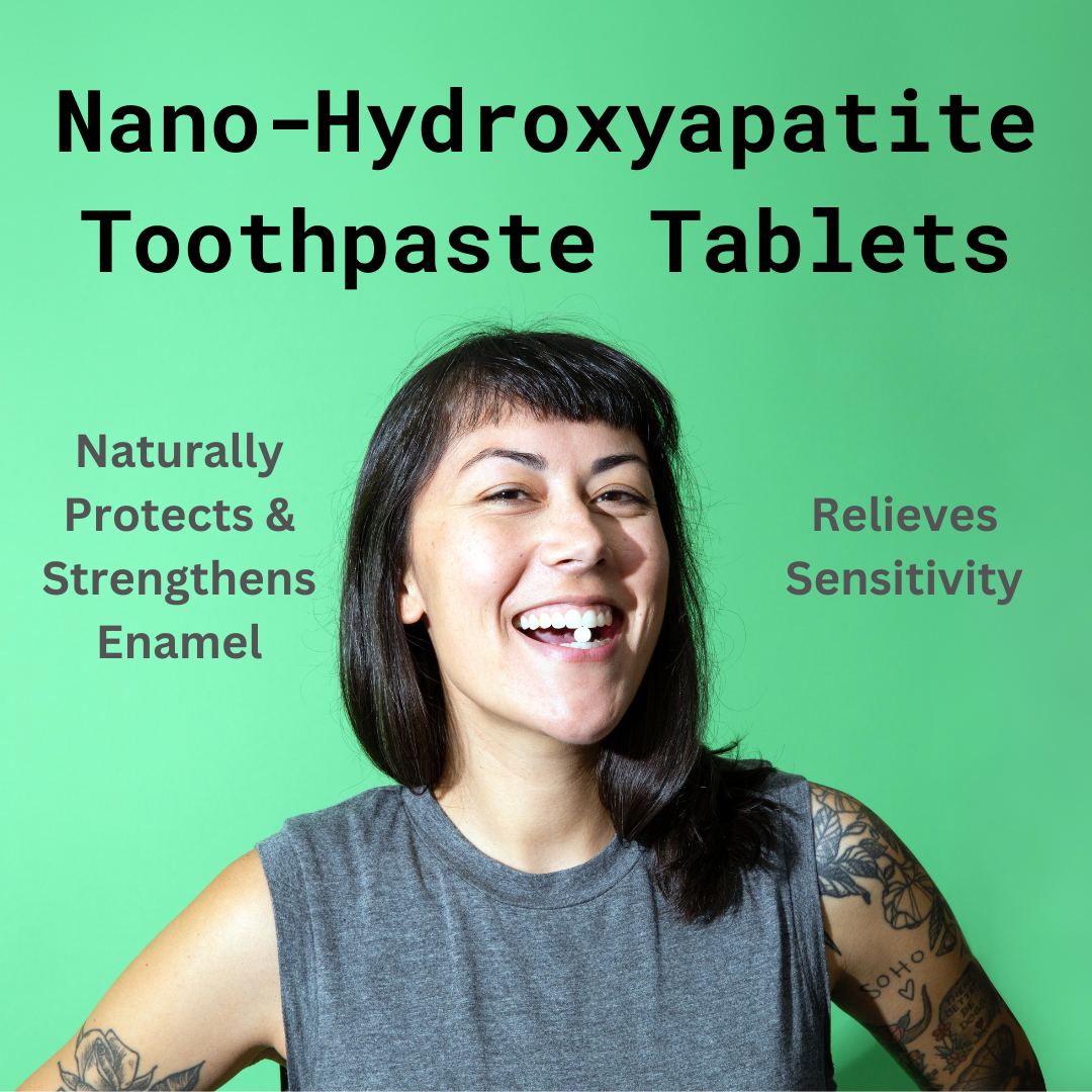 Plastic-Free Coconut Mint Toothpaste Tablets