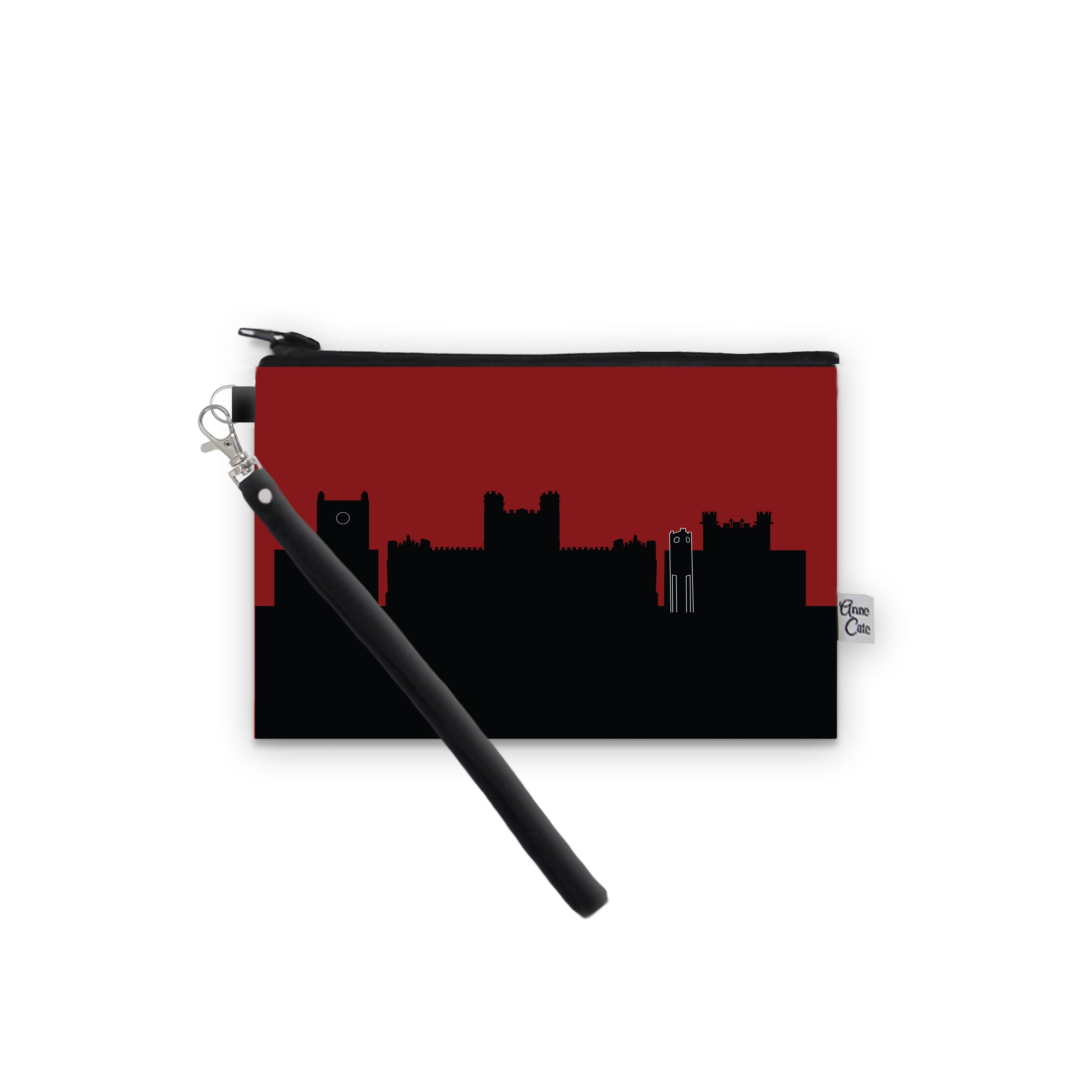 Collegiate Football Stadium Skyline Game Day Wristlet