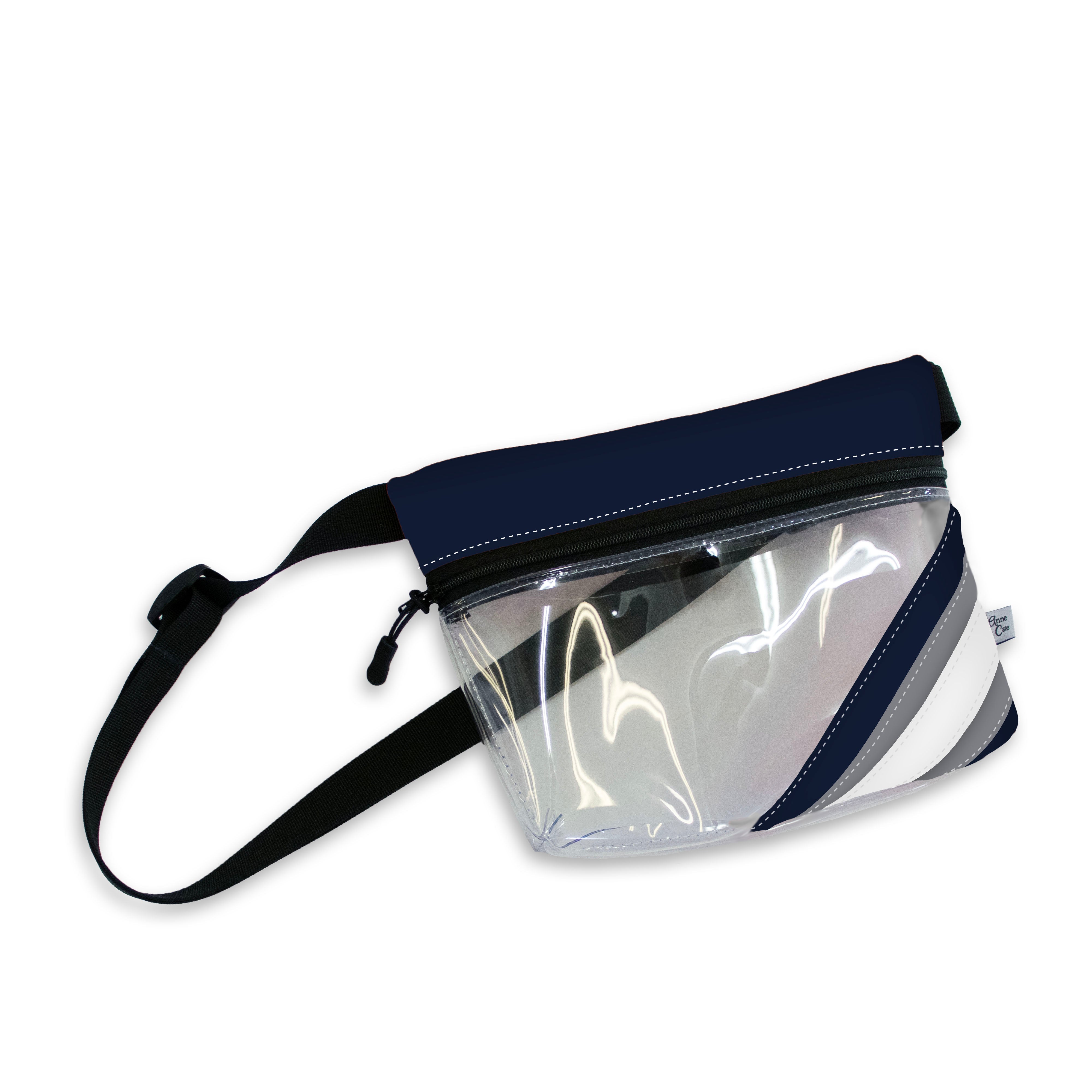 Baseball Ballpark Clear Stripe Game Day Fanny Pack