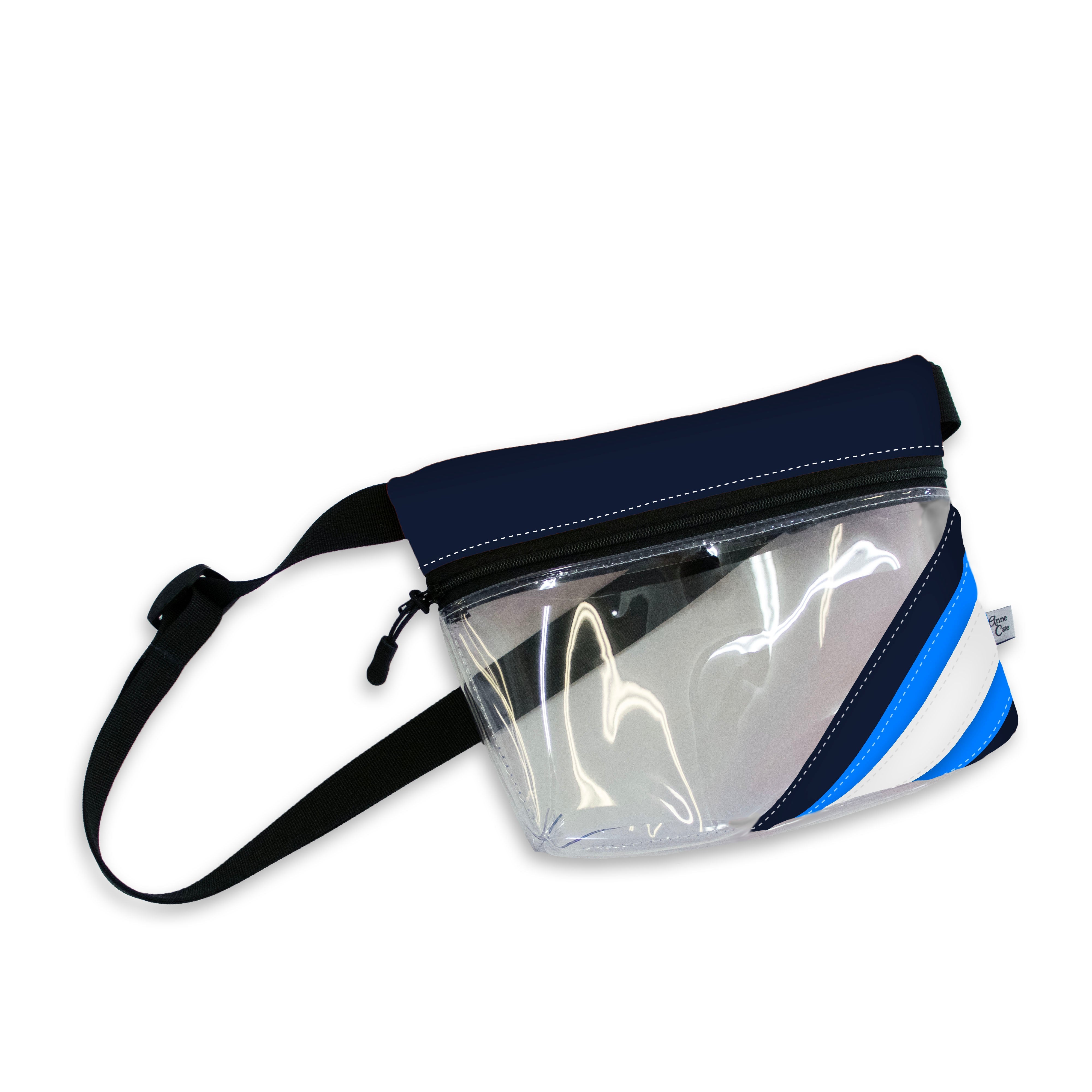 Baseball Ballpark Clear Stripe Game Day Fanny Pack