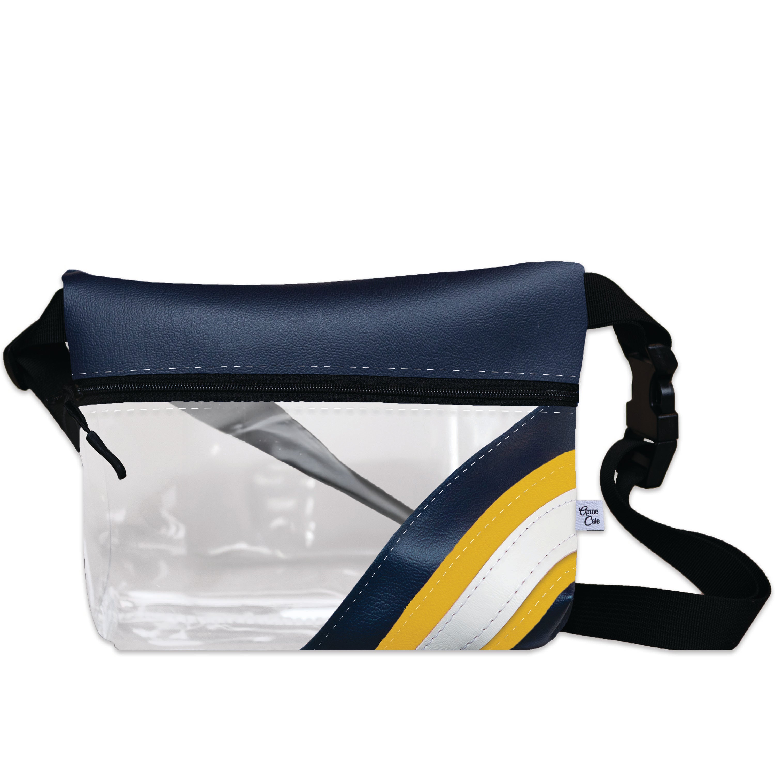 Basketball Arena Clear Stripe Game Day Fanny Pack