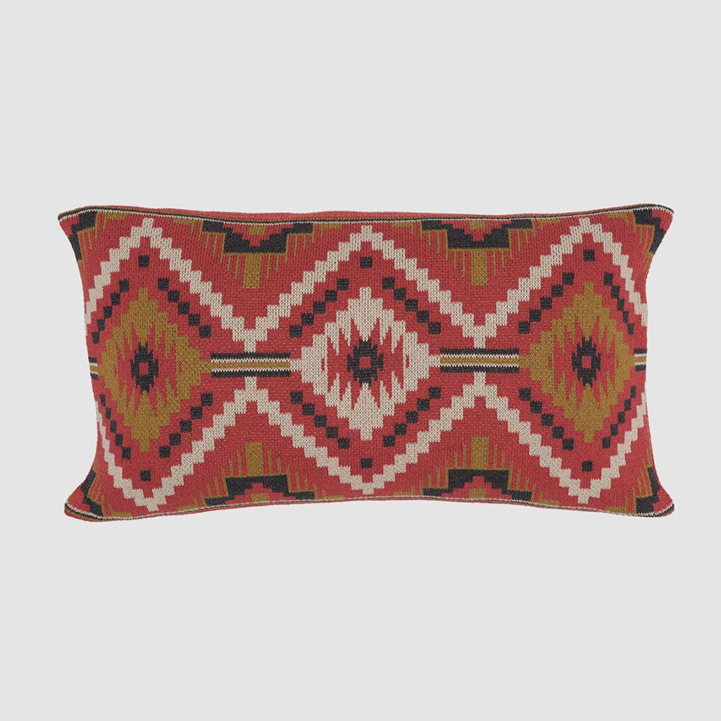 Lumbar Pillow Sustainable Knit - New Horizon Geometric