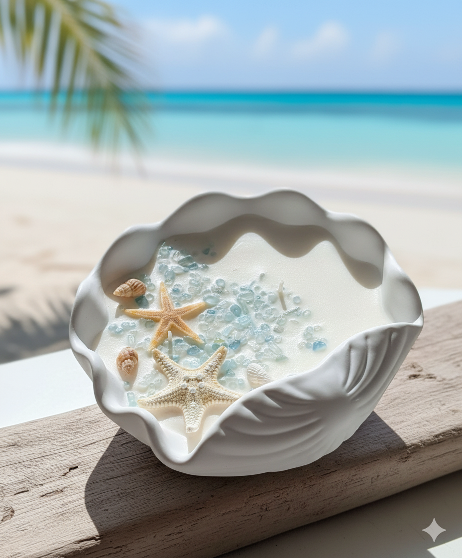 Sea Salt Ocean Breeze Soy Wax Candle