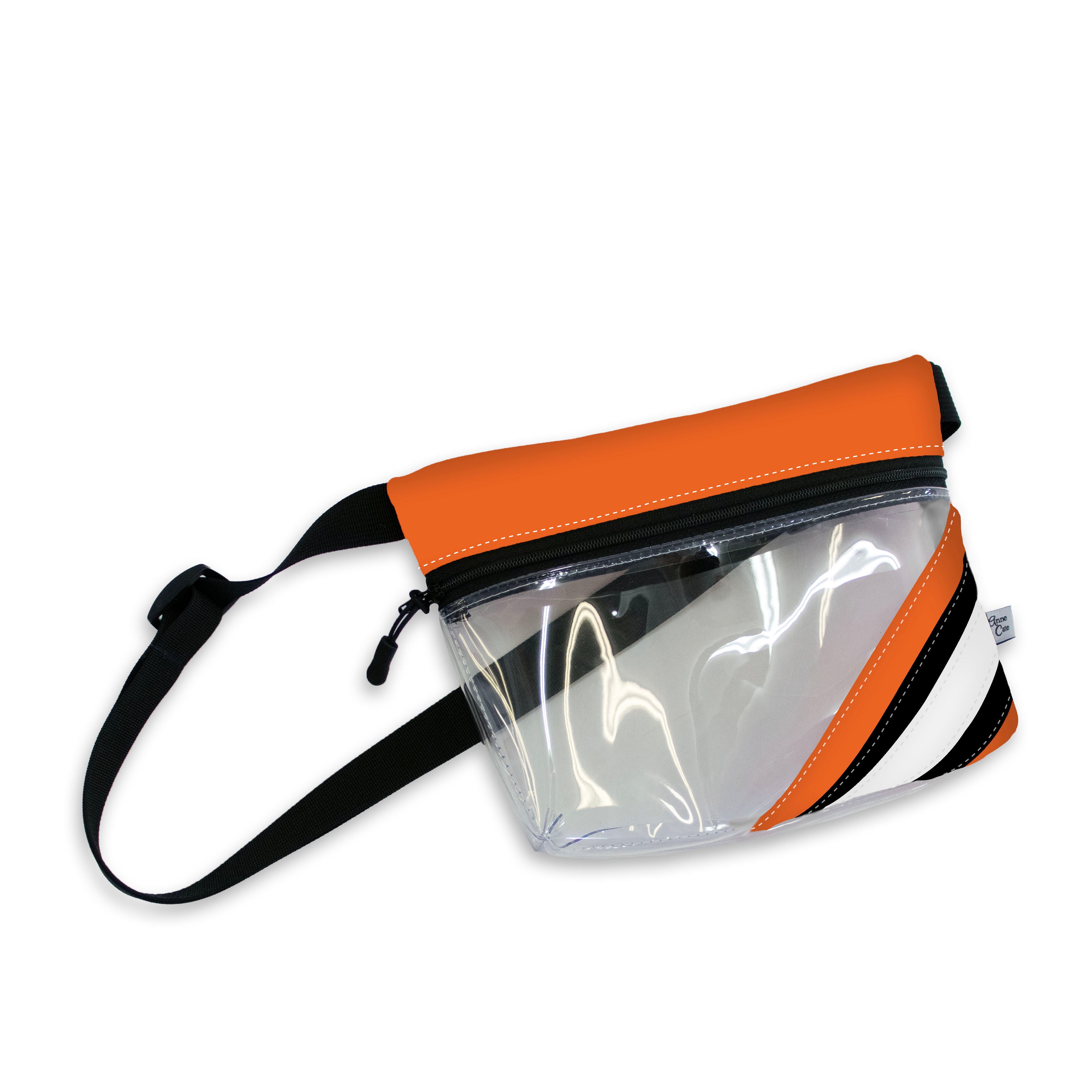 Baseball Ballpark Clear Stripe Game Day Fanny Pack