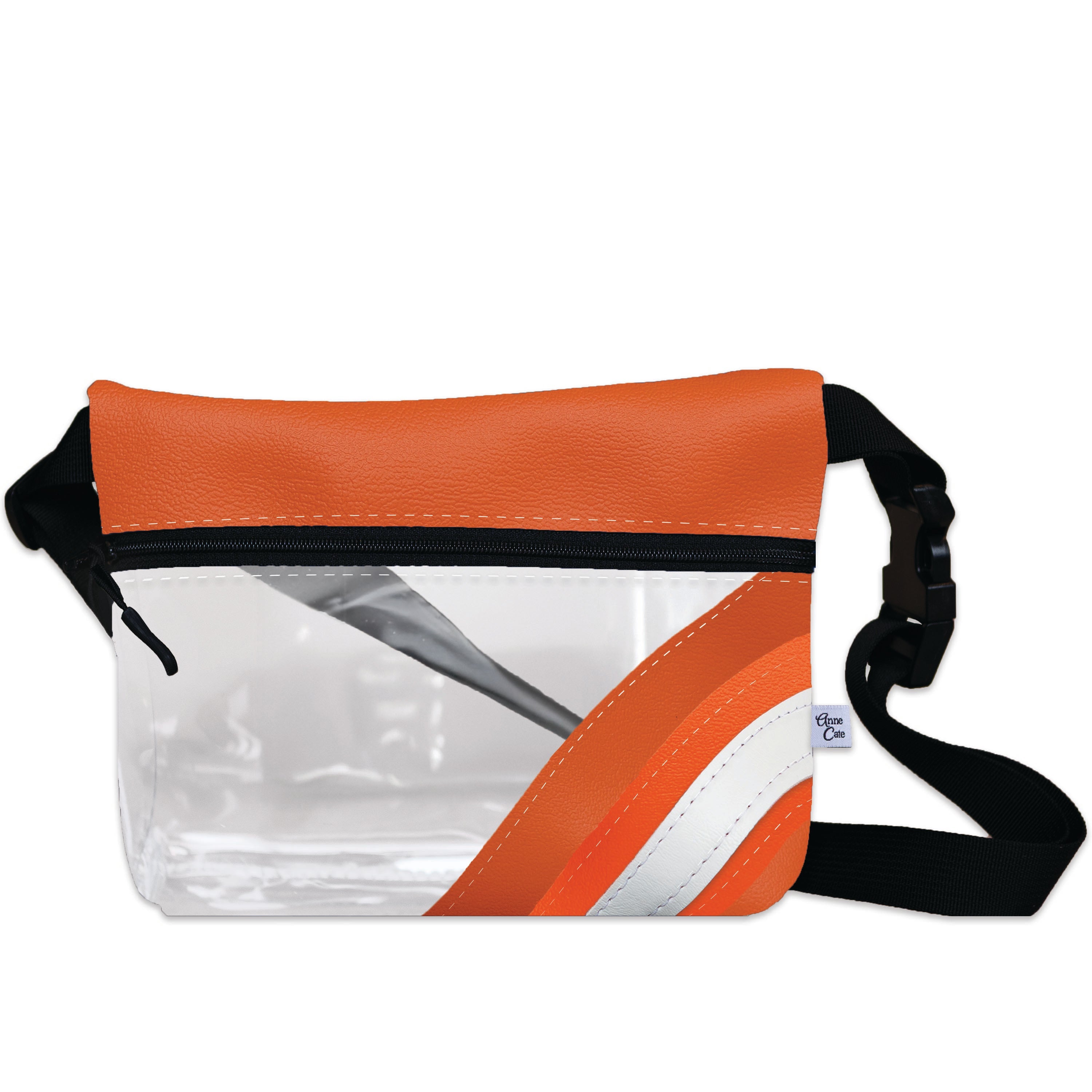 Collegiate Football Stadium Clear Stripe Game Day Fanny Pack