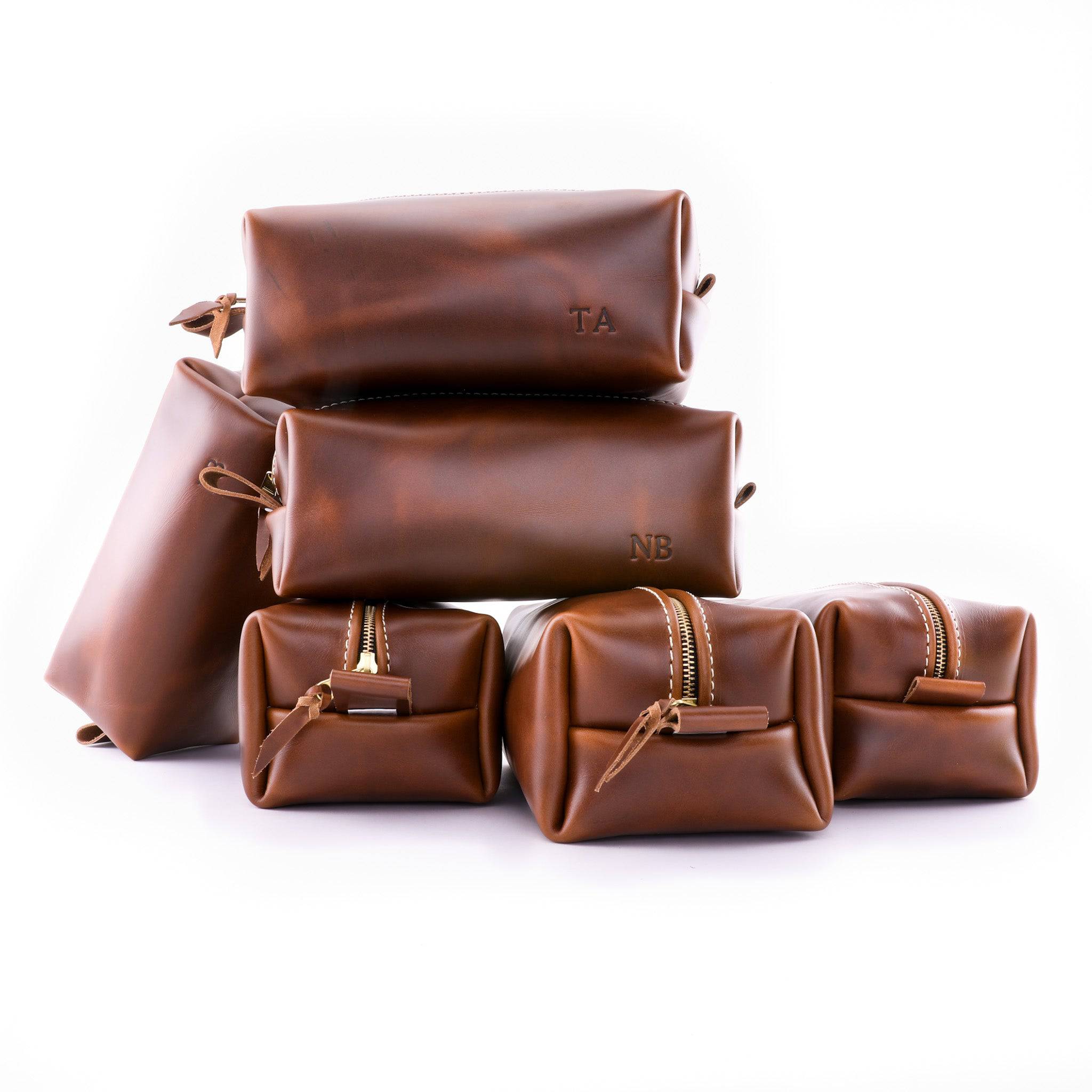Leather Toiletry Bag