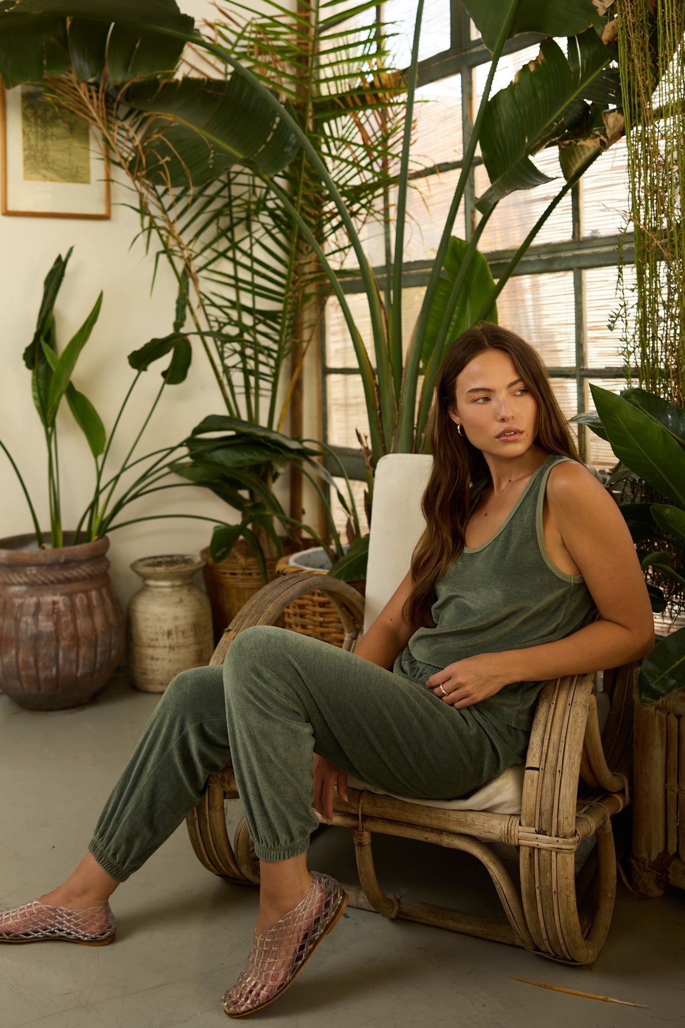 Retro Velour Sweatpant