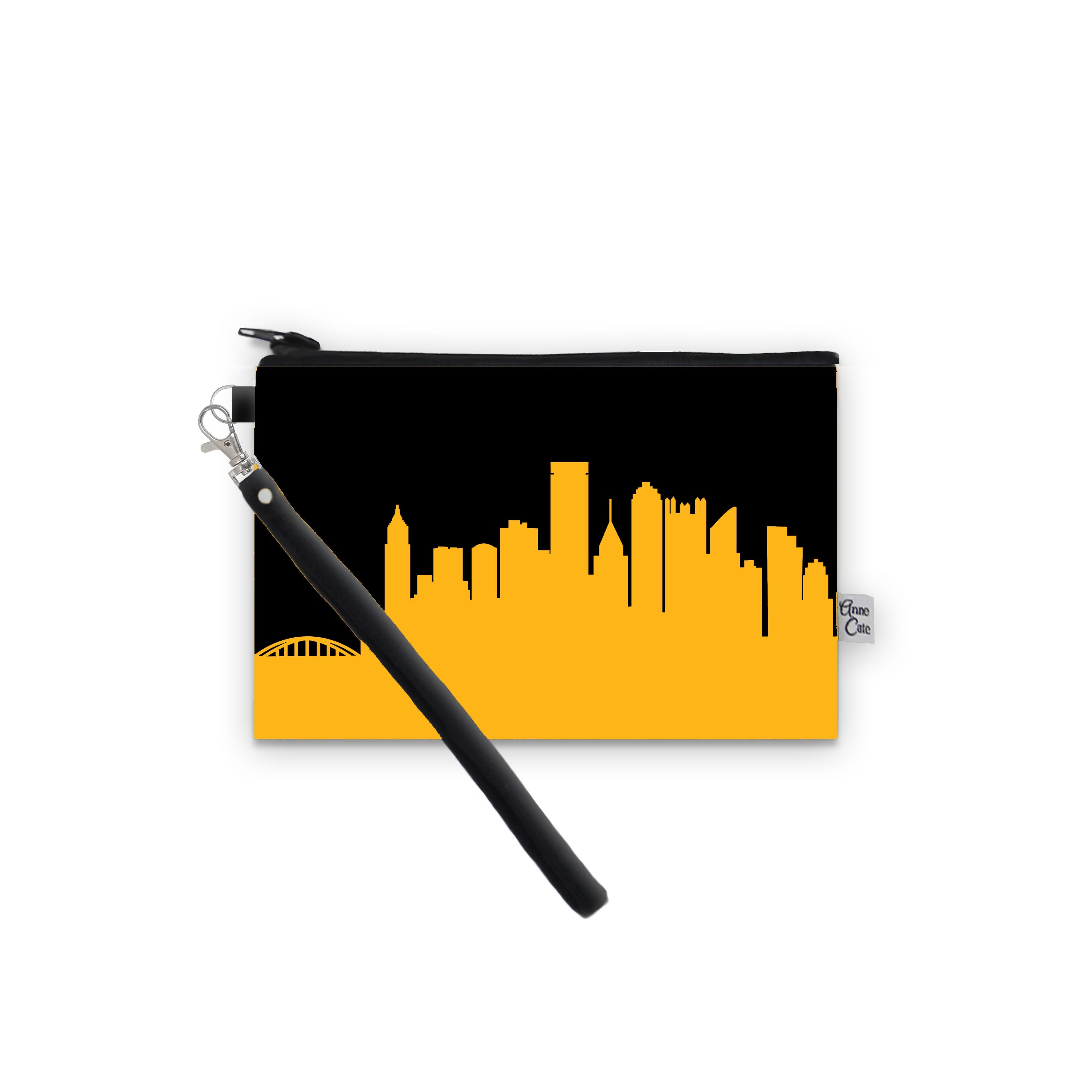 Football Stadium Skyline Game Day Wristlet