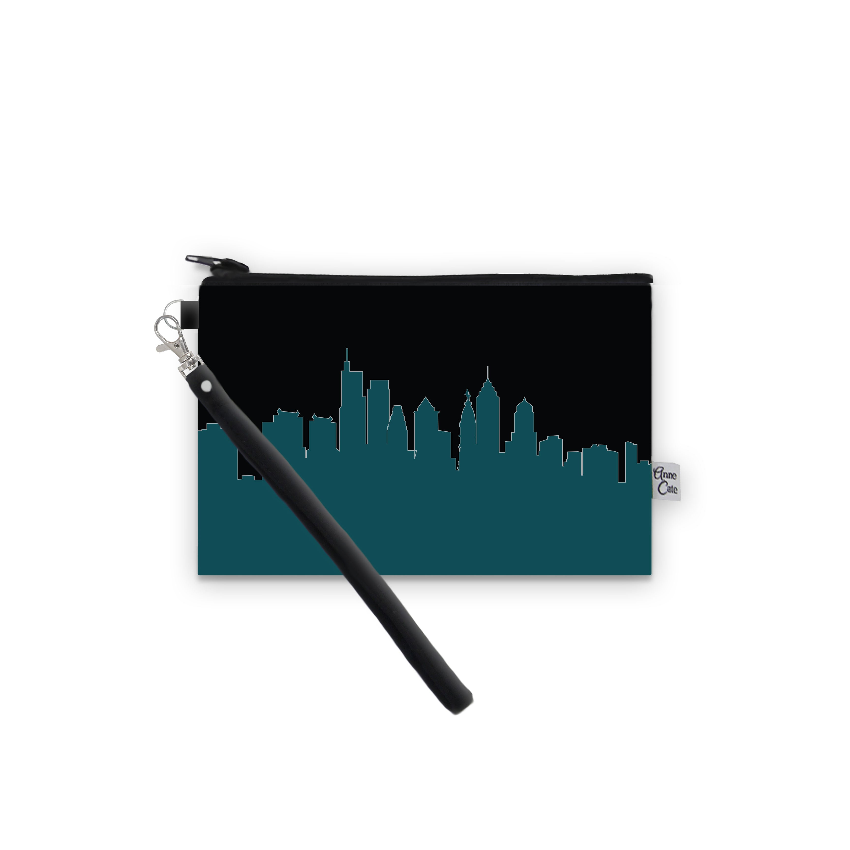 Football Stadium Skyline Game Day Wristlet