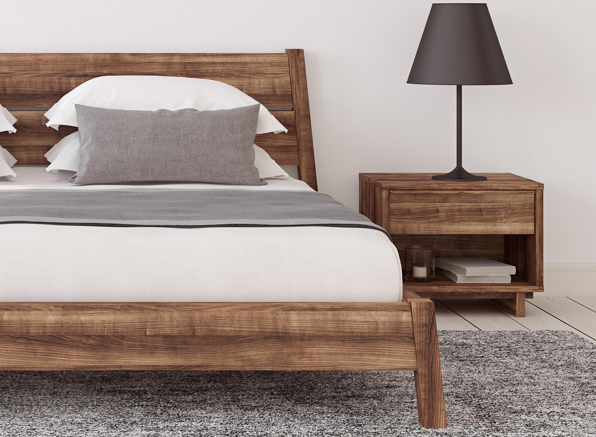 8" Aslan Cooling GEL Memory Foam Arbor Mattress - Firm