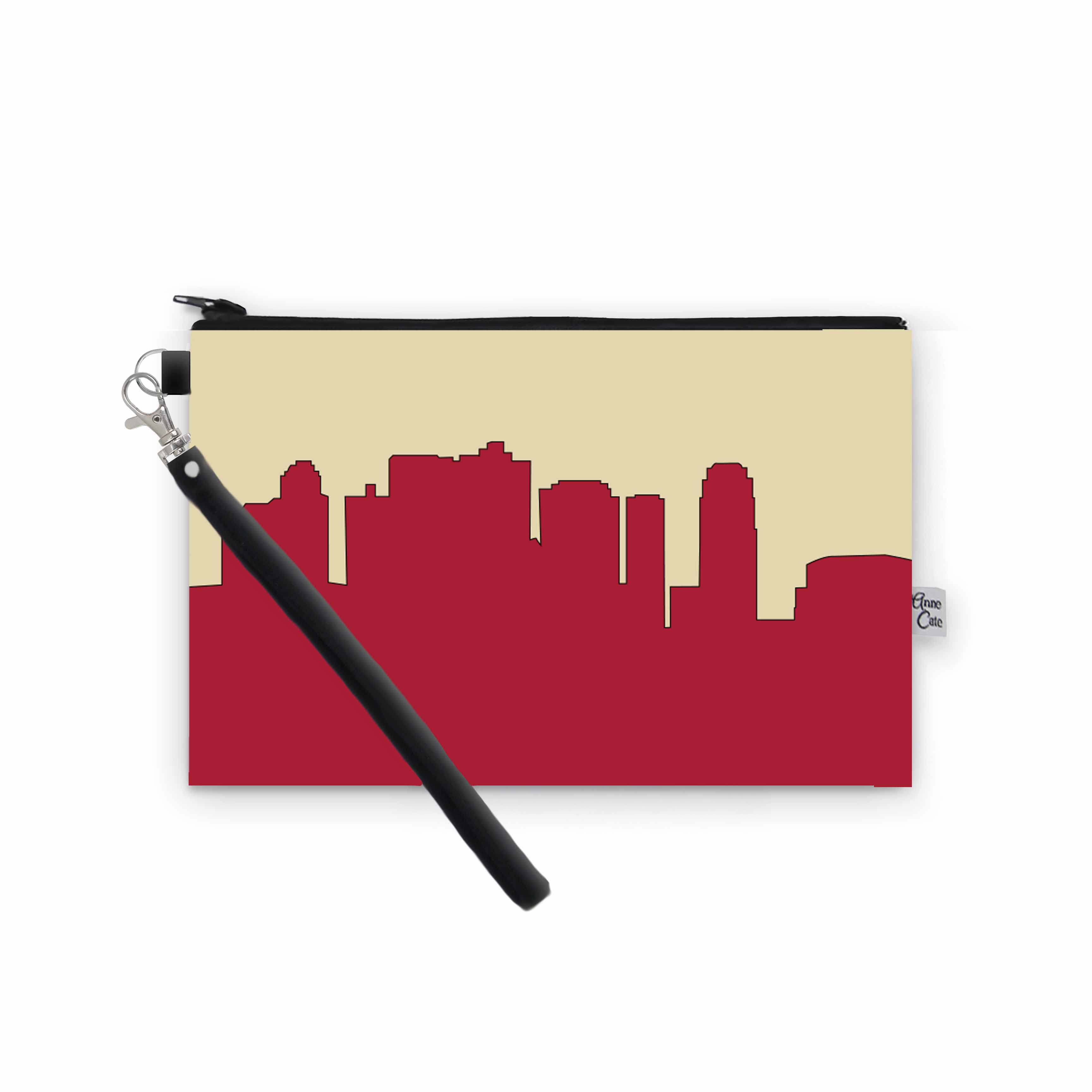 Baseball Ballpark Skyline Game Day Wristlet