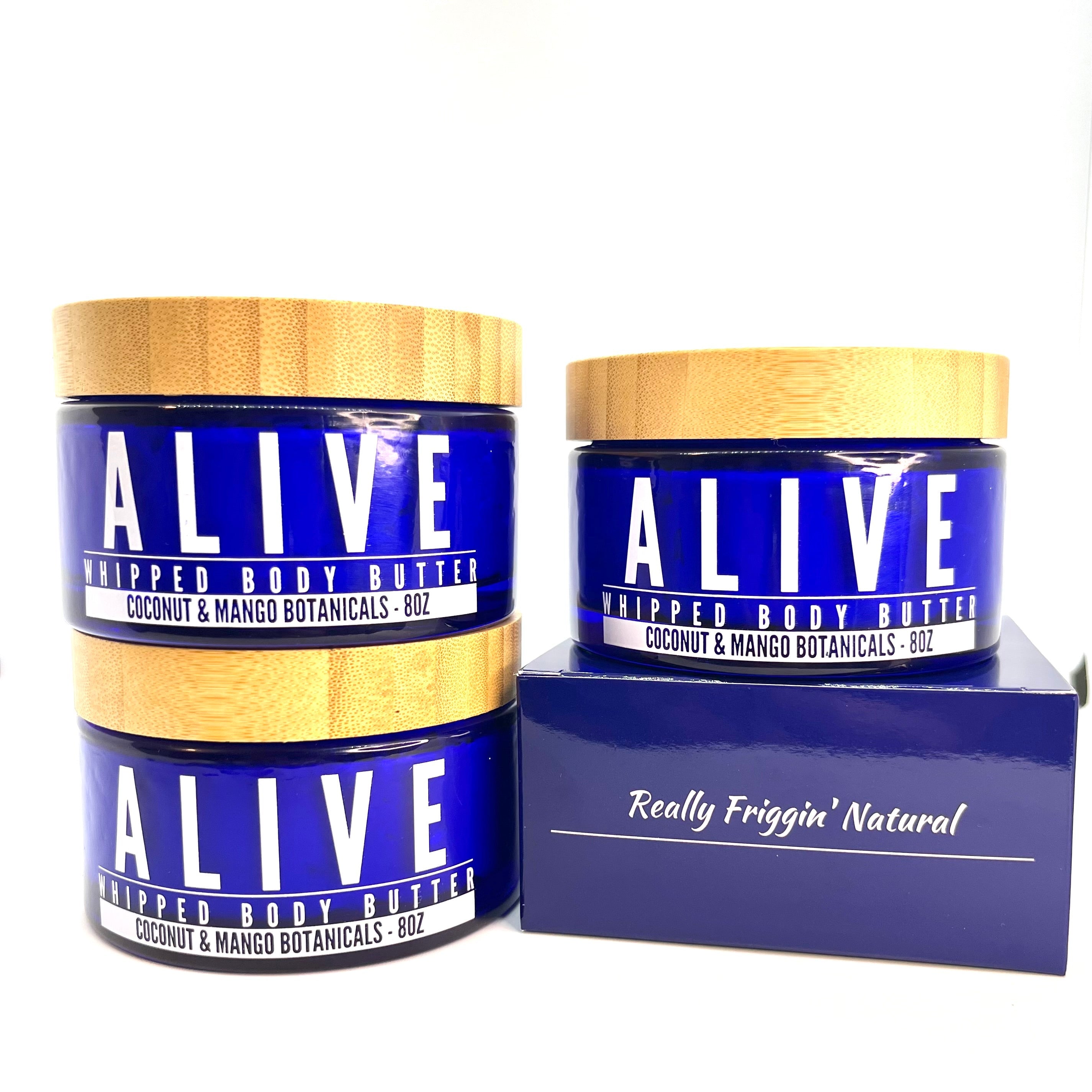 Alive Whipped Body Butter - Mango & Coconut - 3 Pack
