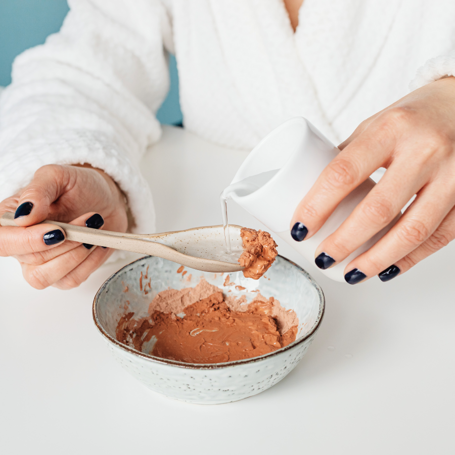 Radiant Pink Clay Mask - 4 Oz Glass Jar