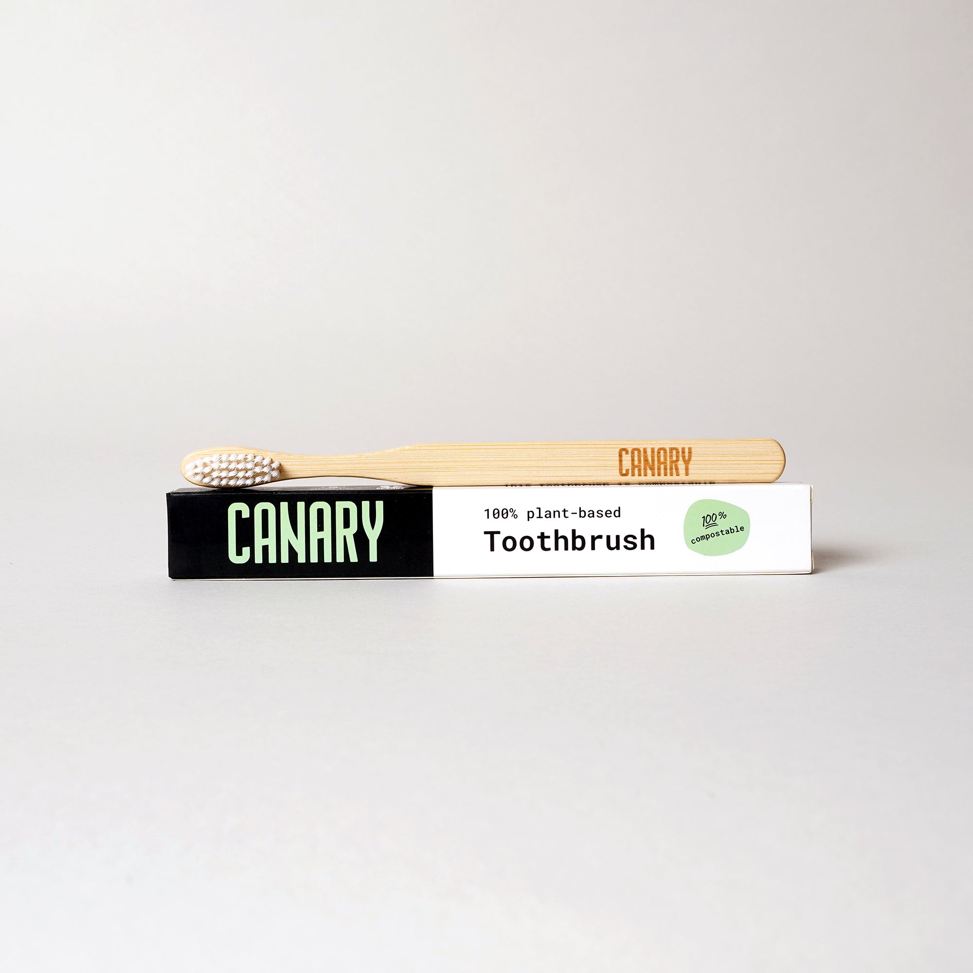 Fully Compostable Bamboo Toothbrush