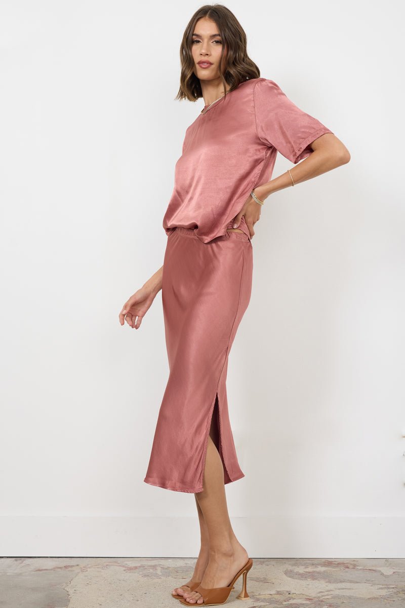 Nights in the City Silky Relaxed Fit Tee