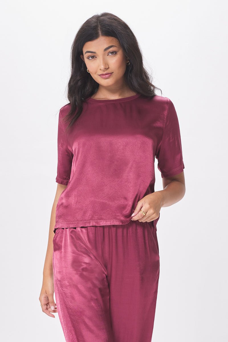 Nights in the City Silky Relaxed Fit Tee