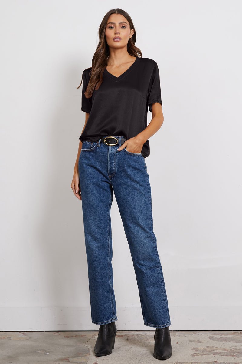 Nice & Easy V-Neck Relaxed Fit Top