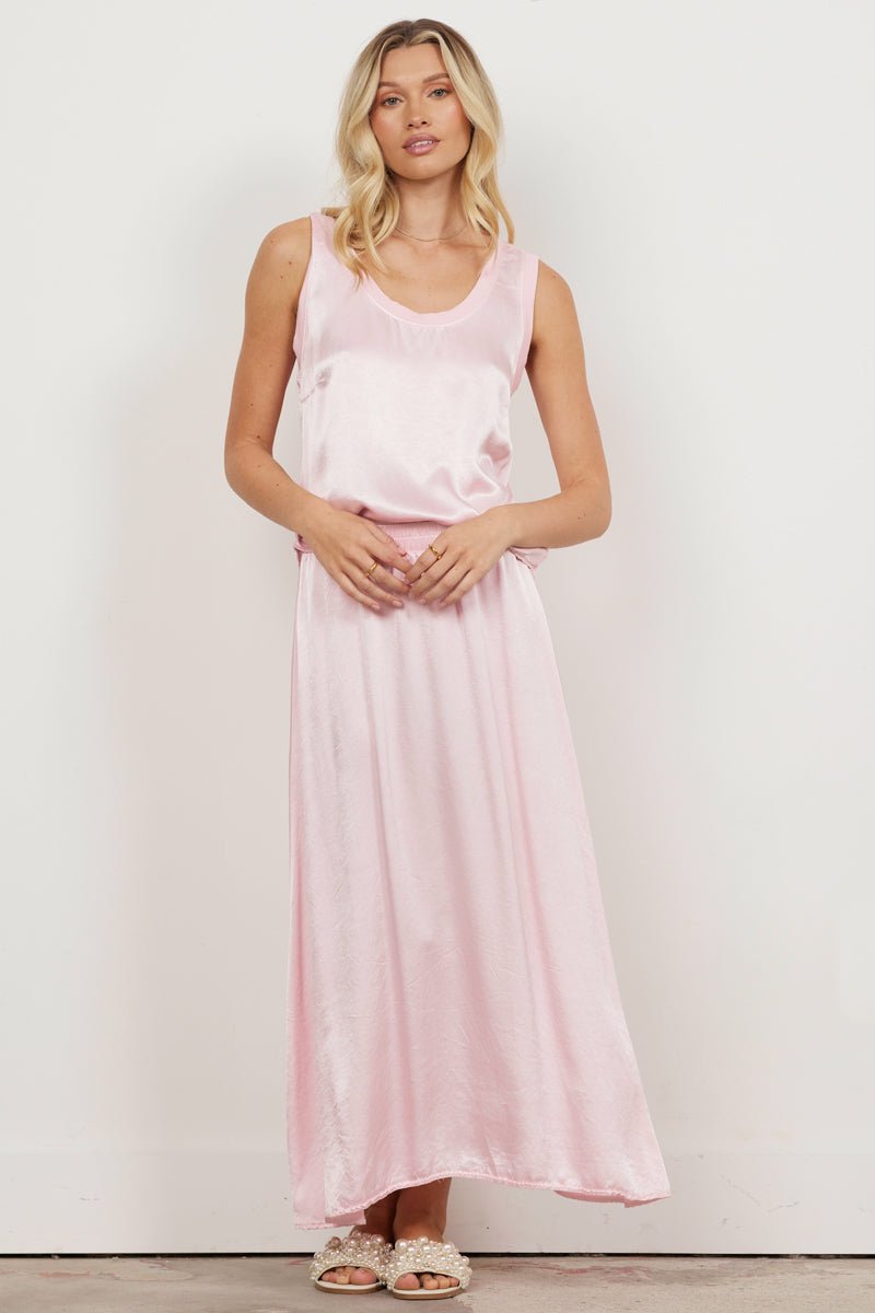 Maureen Satin Volume Skirt