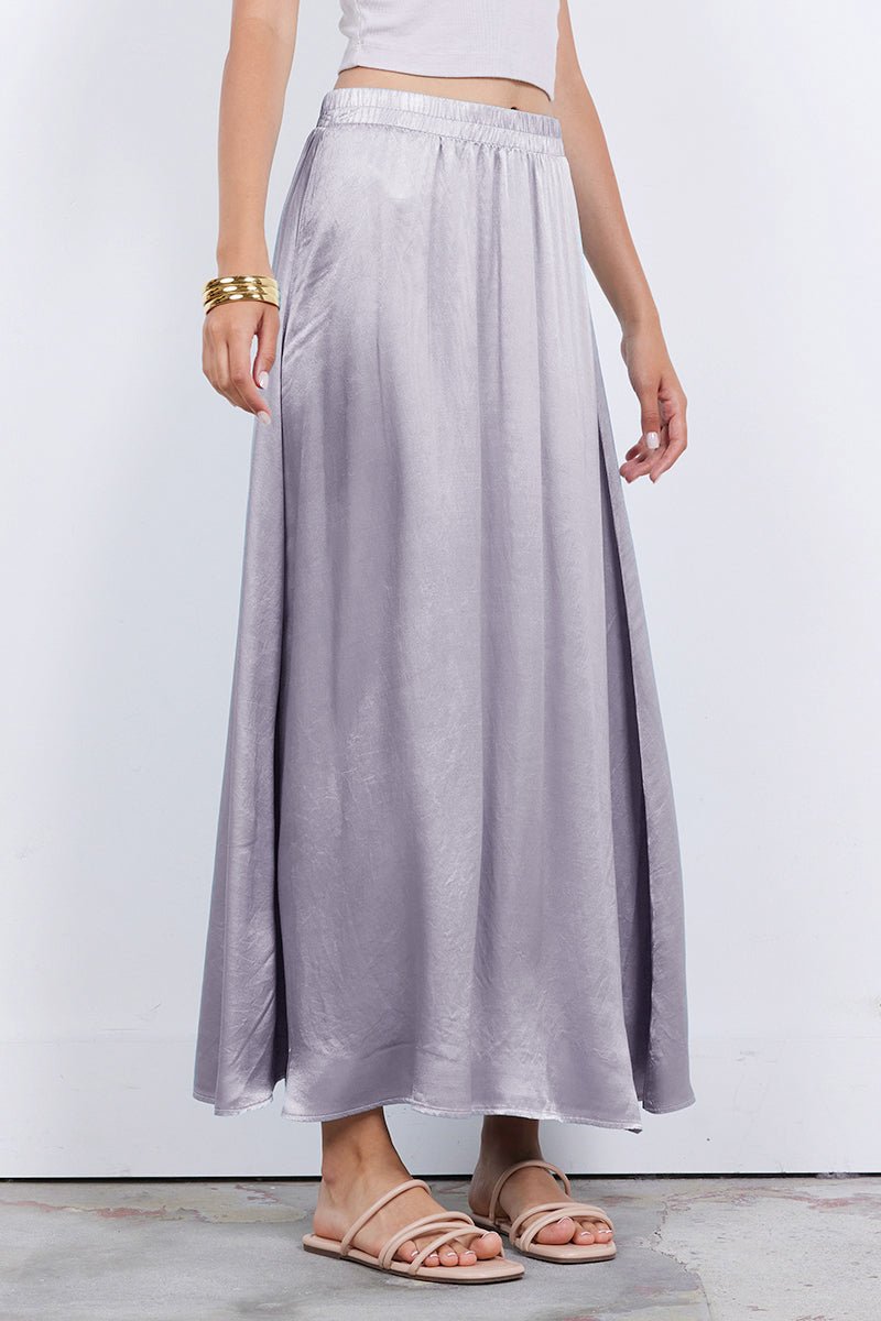 Maureen Satin Volume Skirt