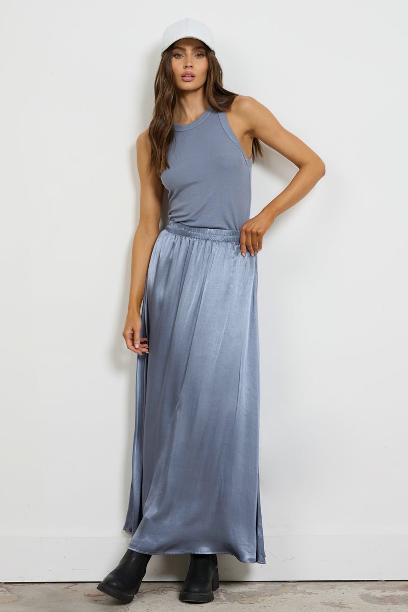Maureen Satin Volume Skirt
