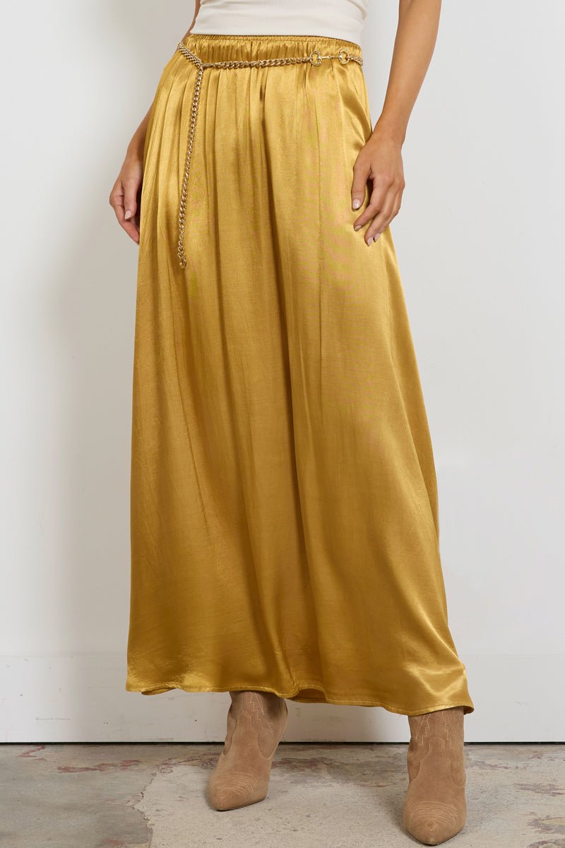 Maureen Satin Volume Skirt