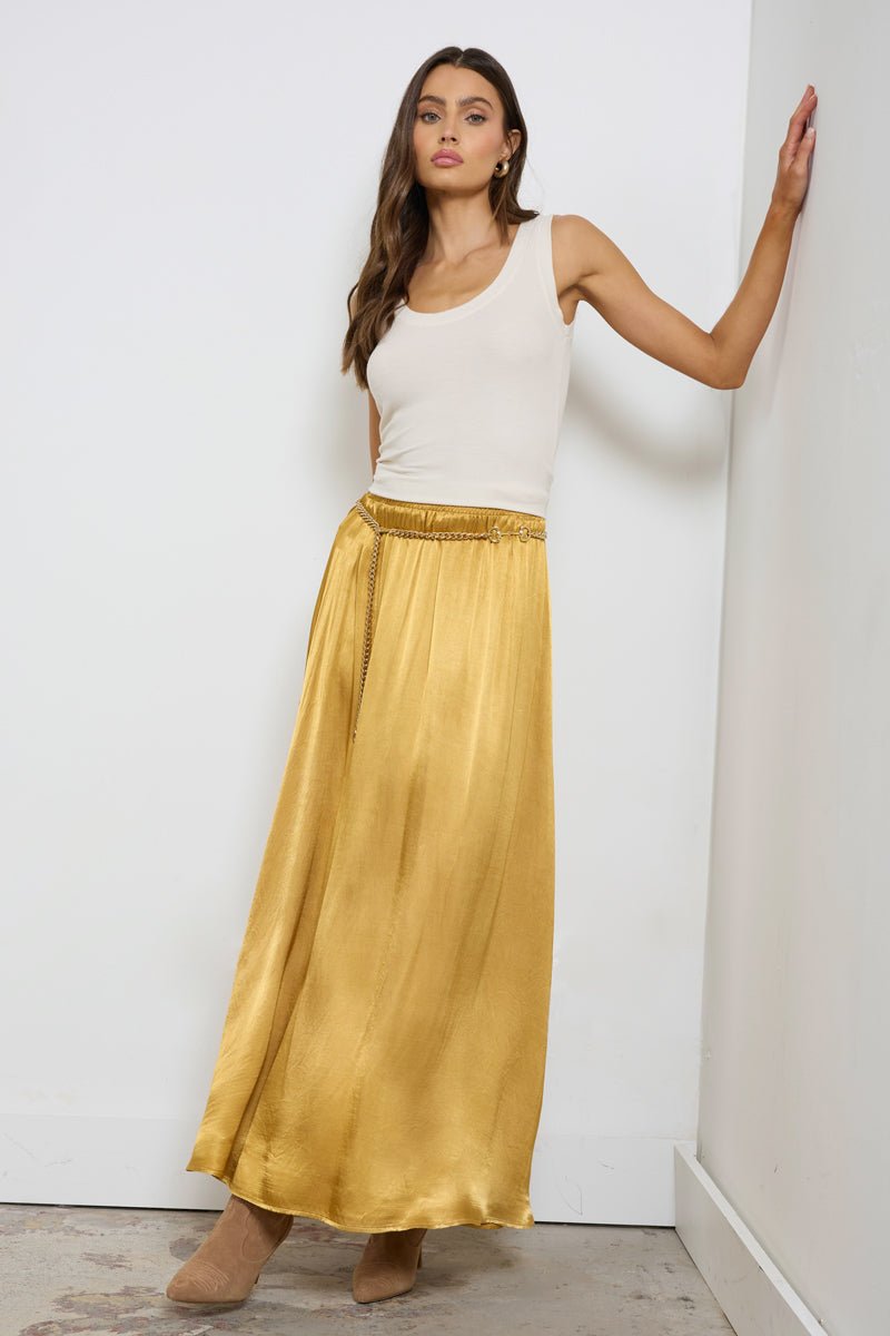 Maureen Satin Volume Skirt