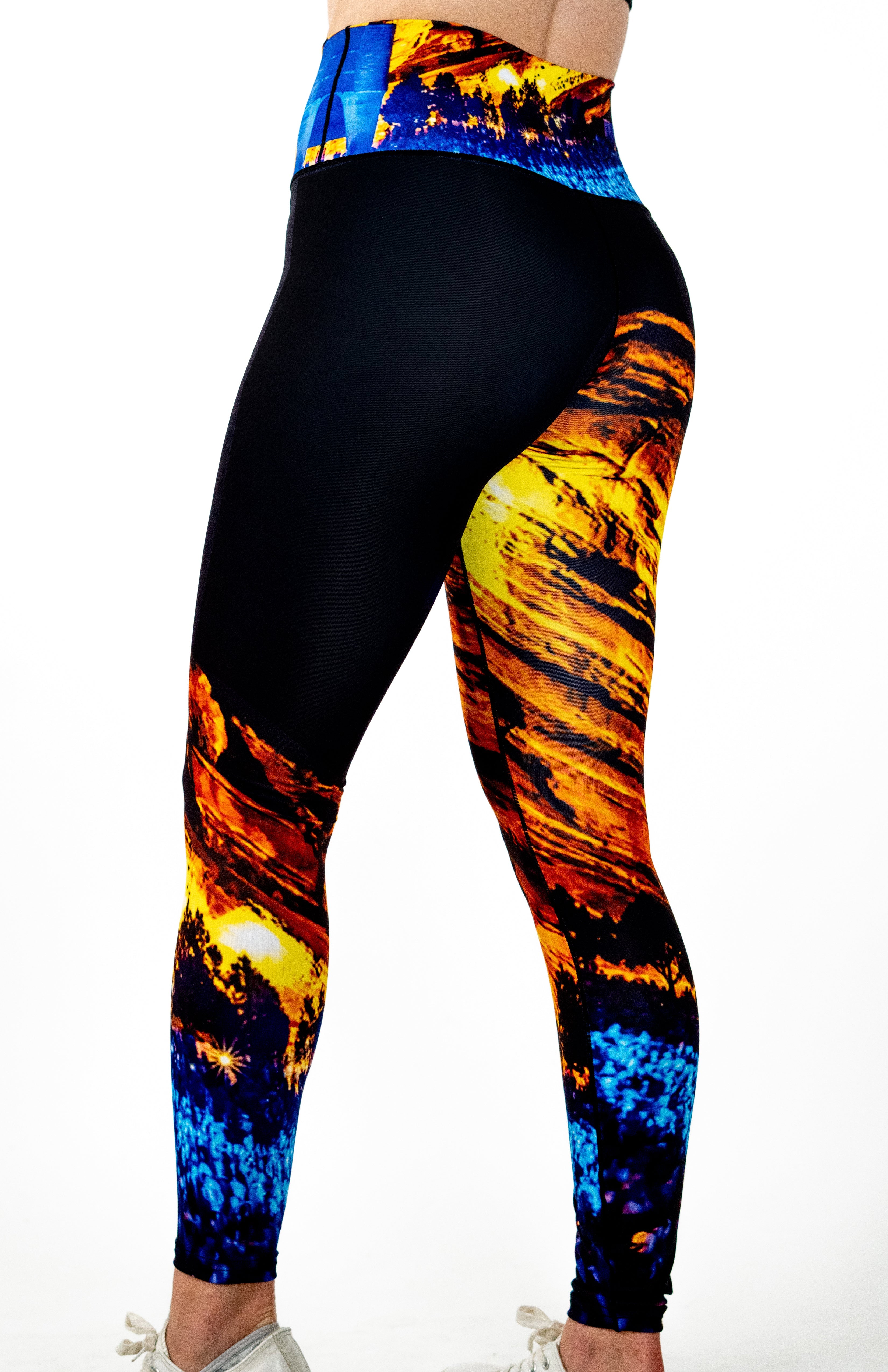 Eco-Friendly Red Rocks Concert Yoga Pants