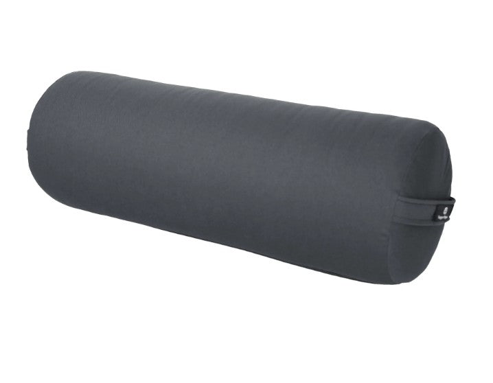 Round Firm Yoga Bolster - 100% Cotton Cover