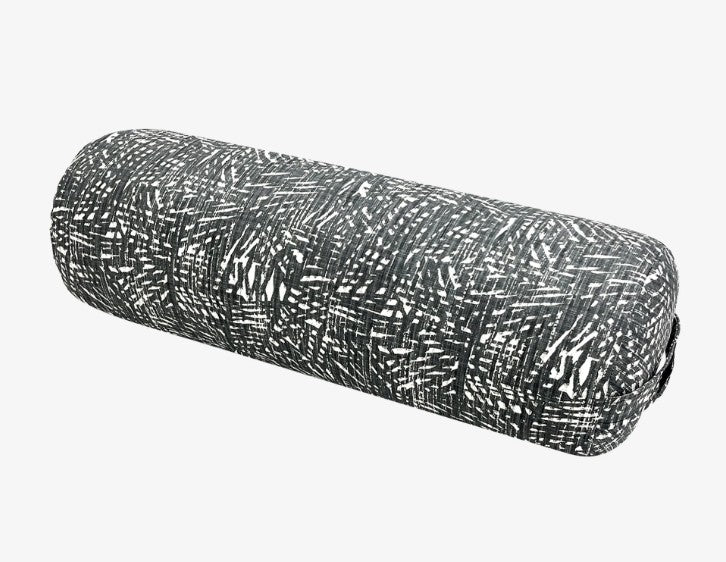 Round Firm Yoga Bolster - 100% Cotton Cover