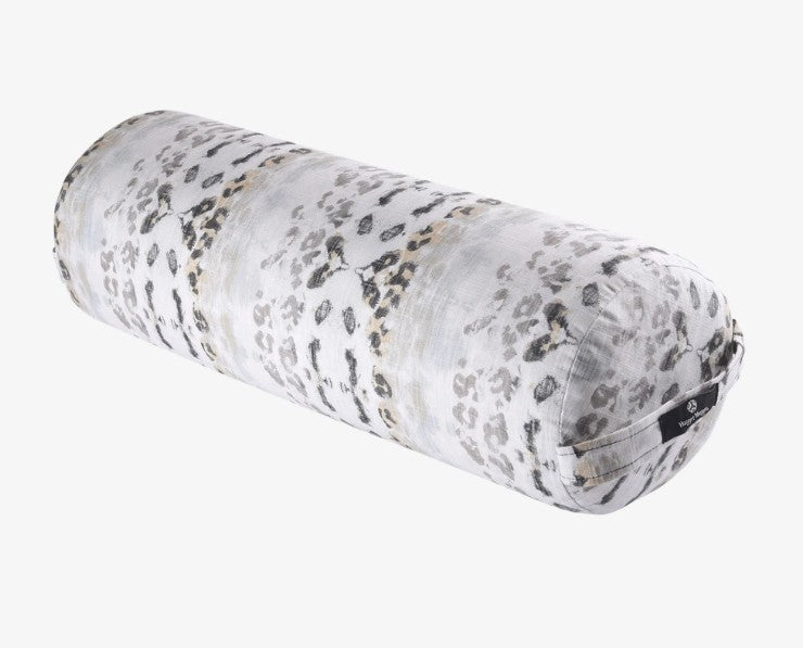 Round Firm Yoga Bolster - 100% Cotton Cover