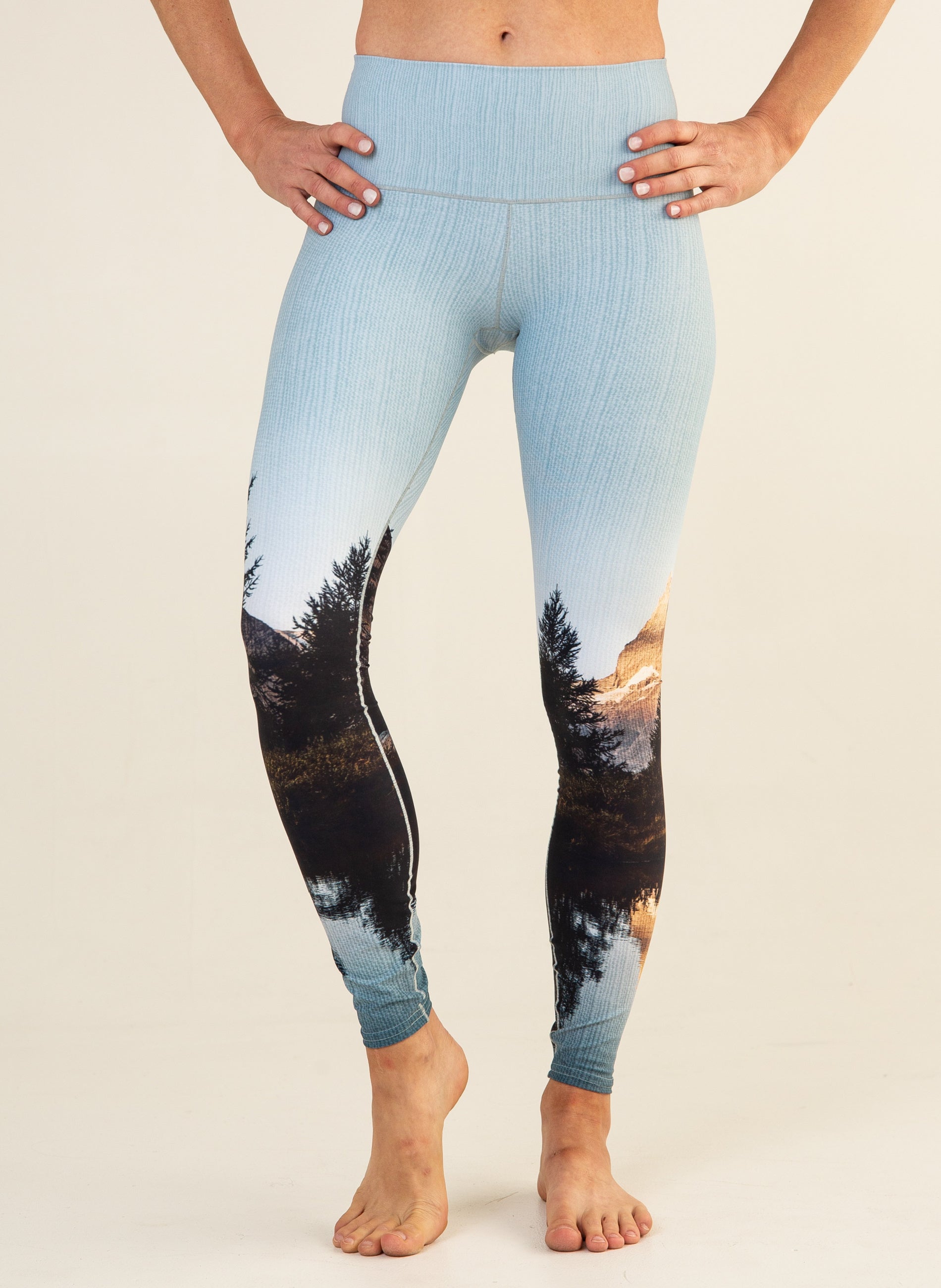 Eco-Friendly Reflection Yoga Pants