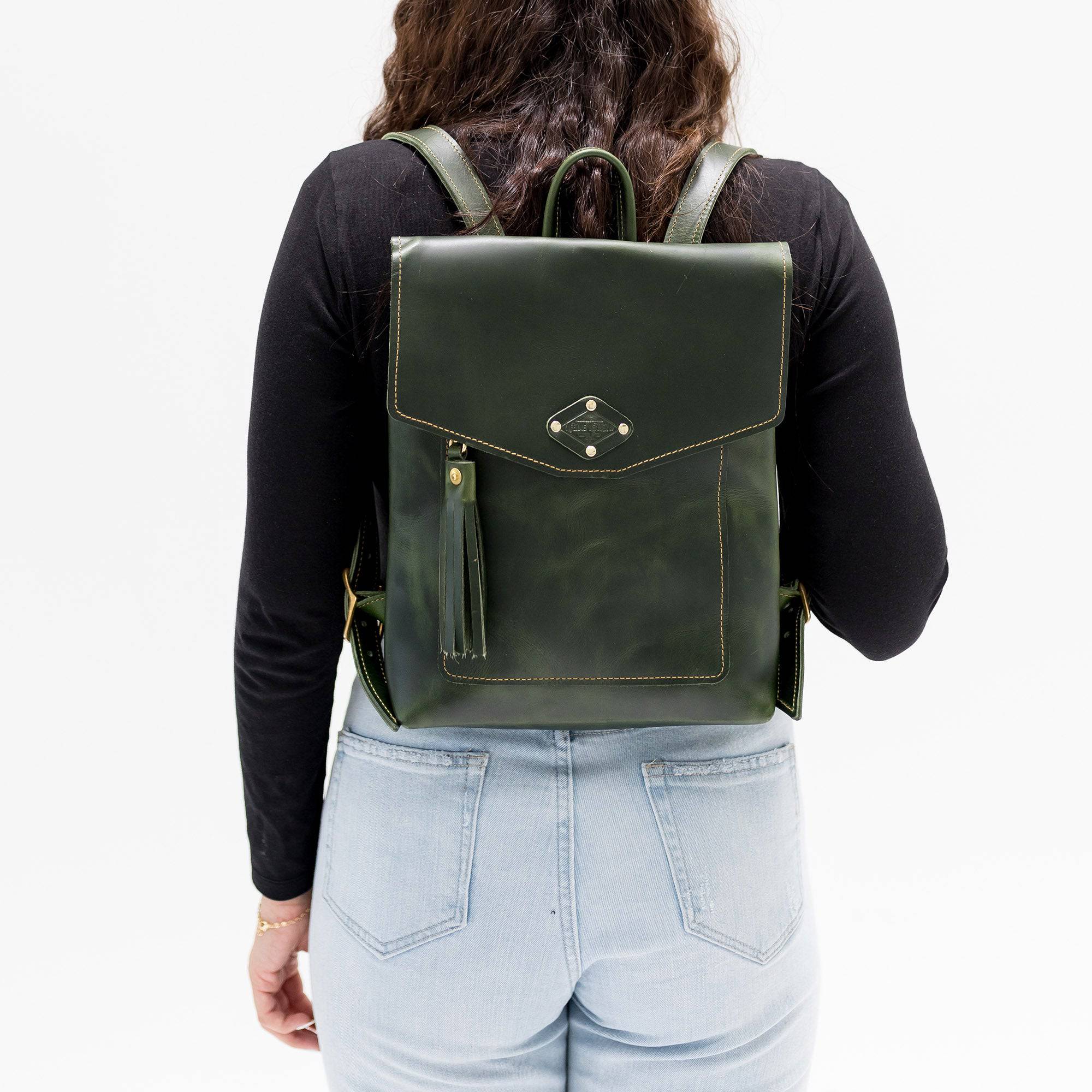 Premium Leather Rucksack