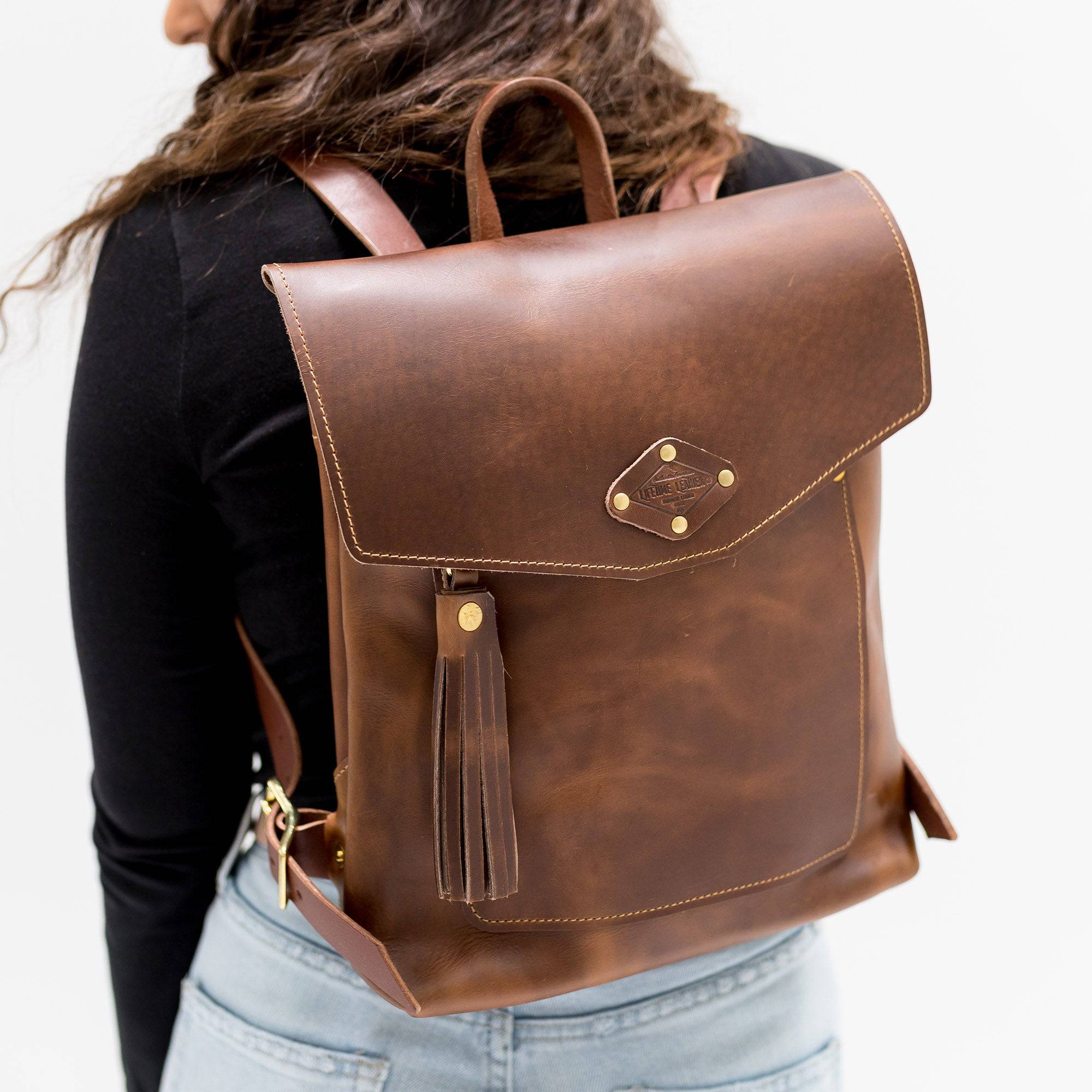 Premium Leather Rucksack