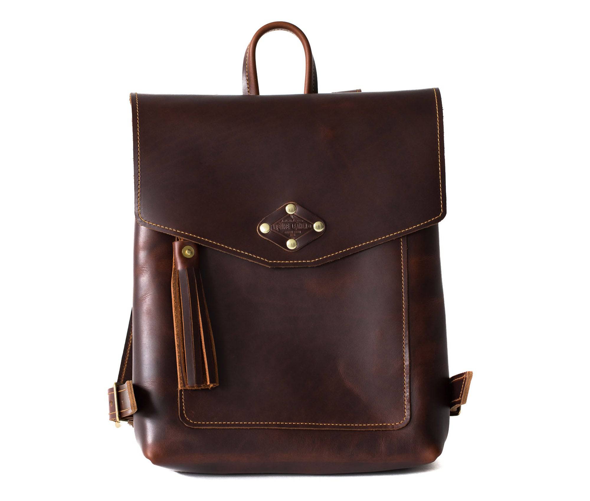 Premium Leather Rucksack