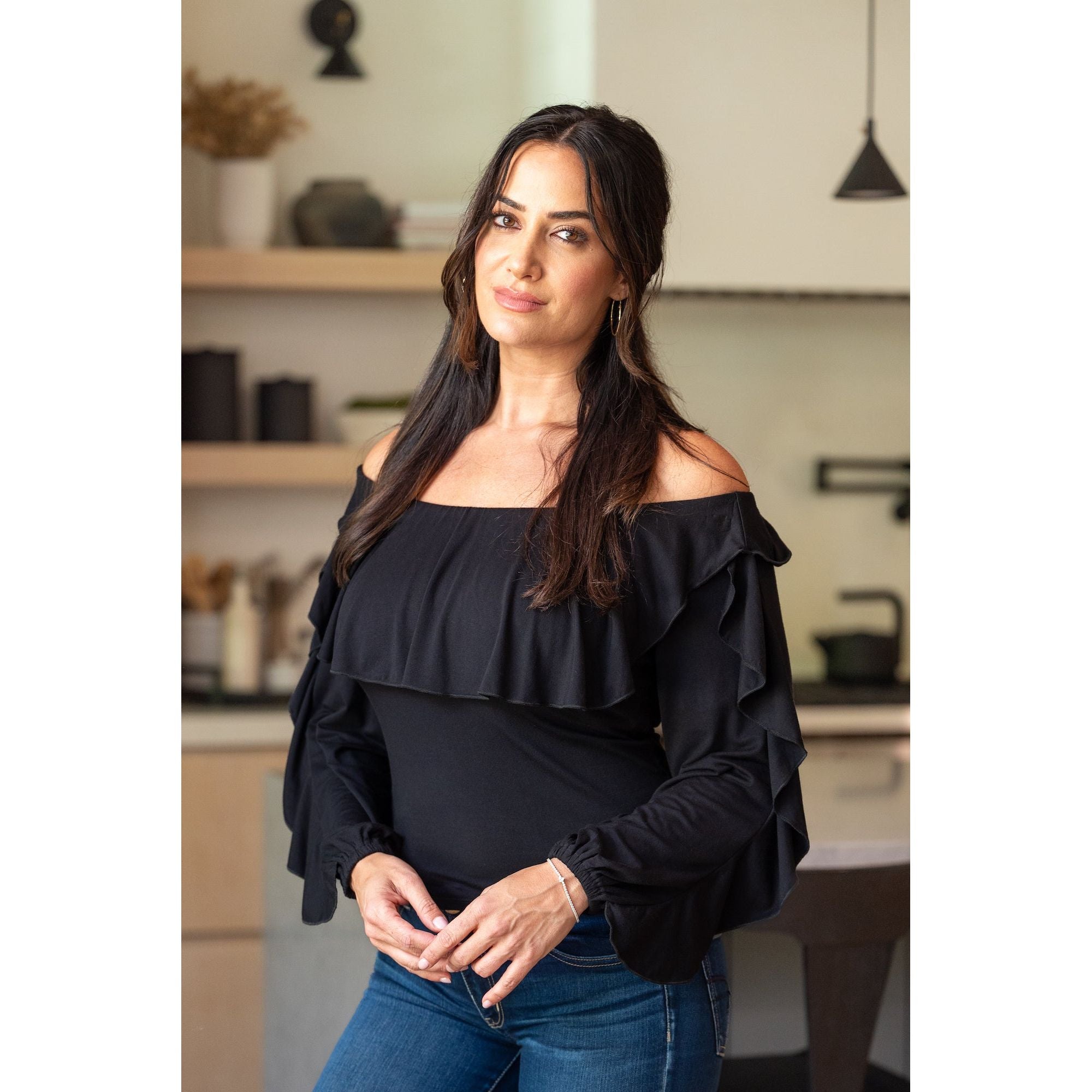 Vixen Long Sleeve Blouse with Light Hug®