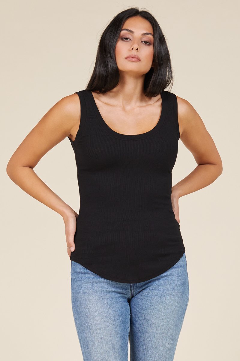 You Rib Stretch Tank Top