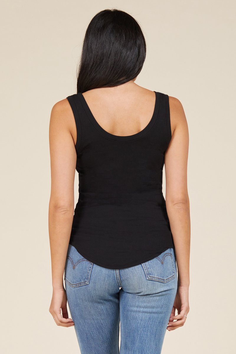 You Rib Stretch Tank Top