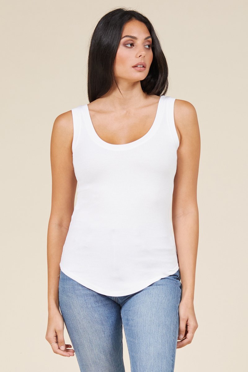 You Rib Stretch Tank Top