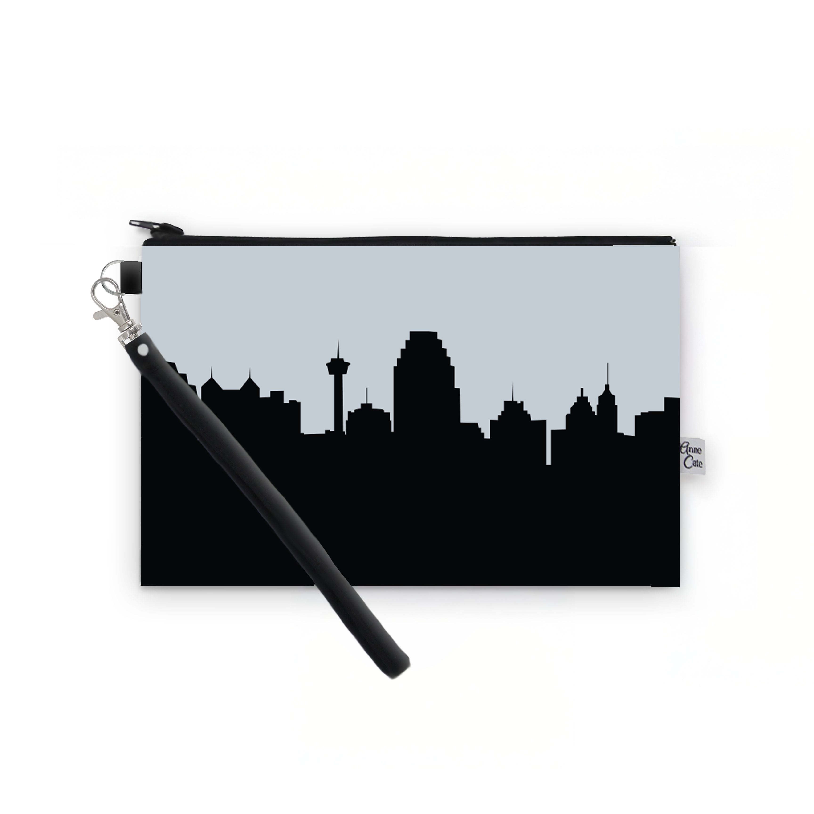 Basketball Arena Skyline Game Day Wristlet