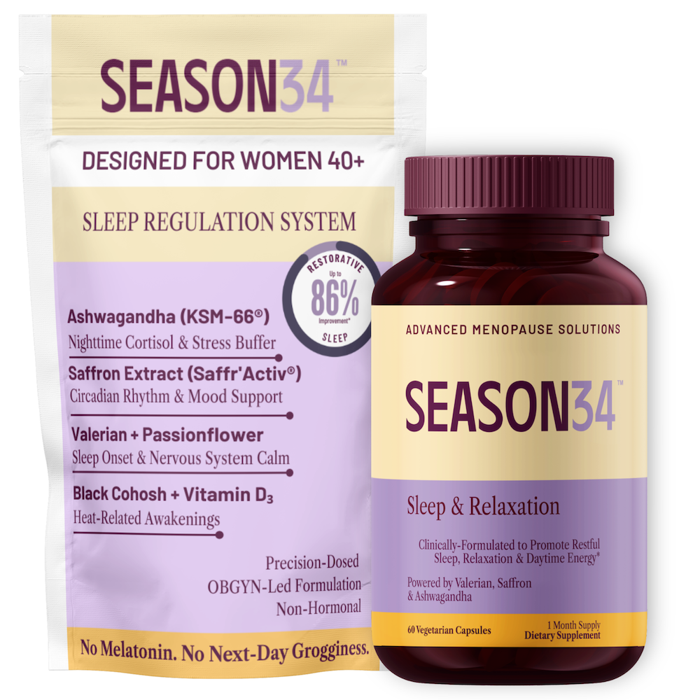 Menopause Sleep Support – Restlessness & Night-Sweat Awakenings