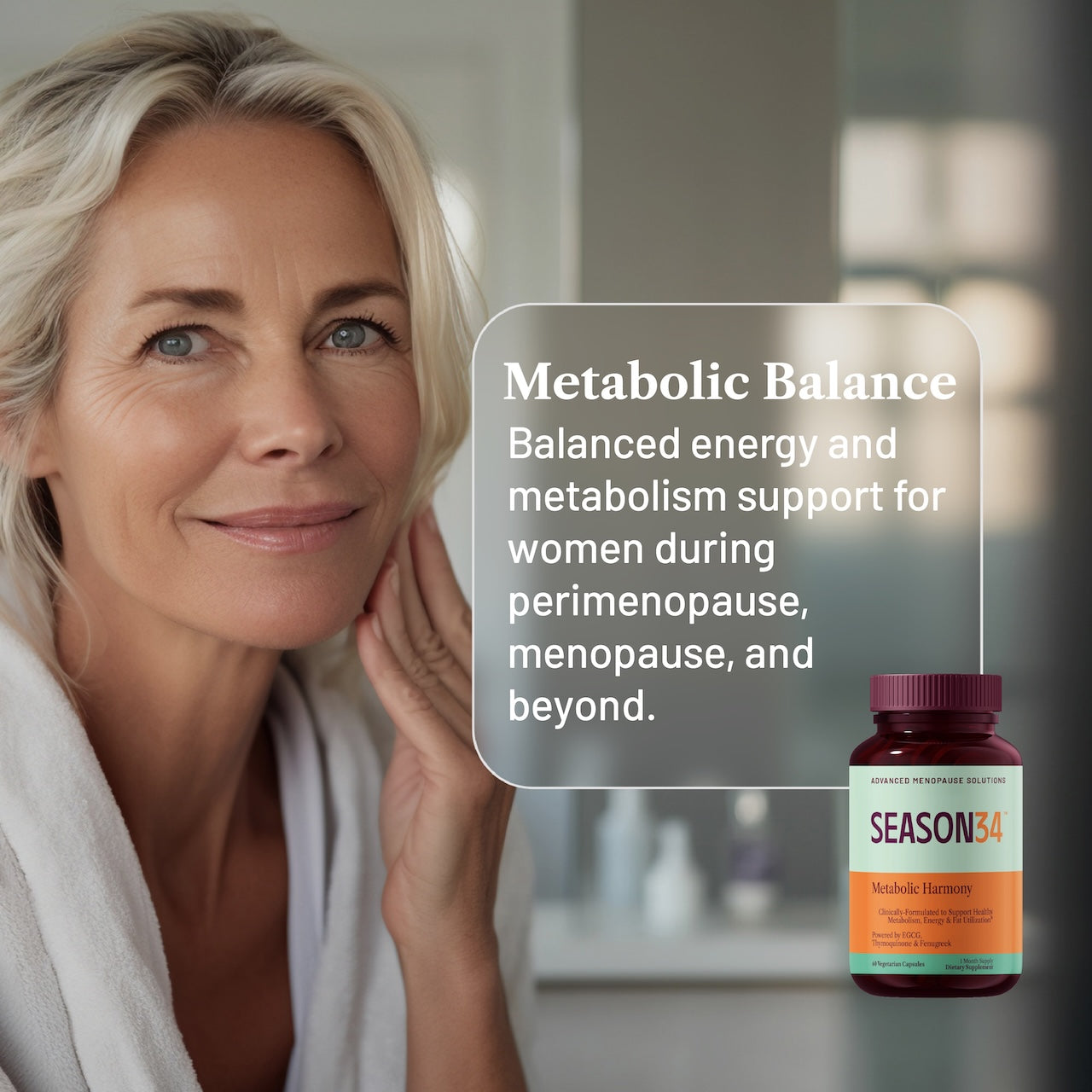 Menopause Metabolic Harmony – Weight Gain, Cravings & Energy Support
