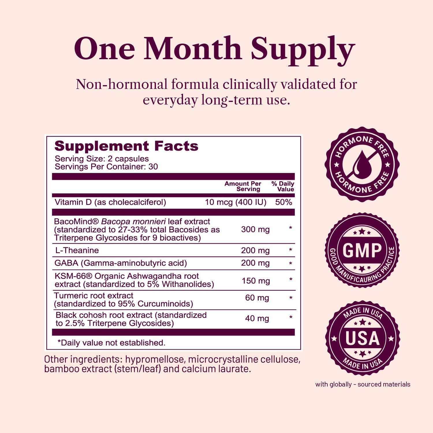 Menopause Mood & Neuro Support – Brain Fog & Memory