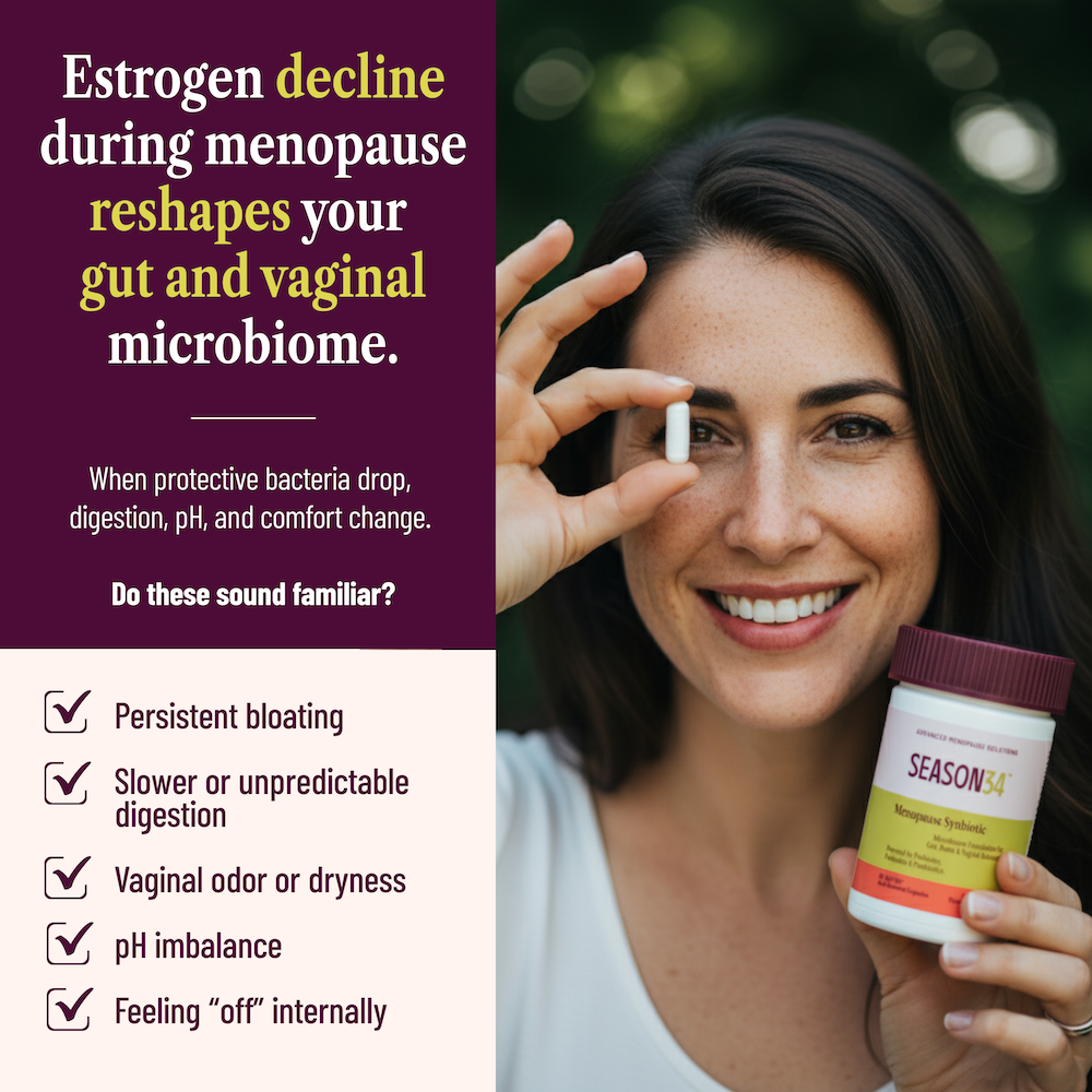 Menopause Microbiome Foundation – Feminine Balance, pH & Odor