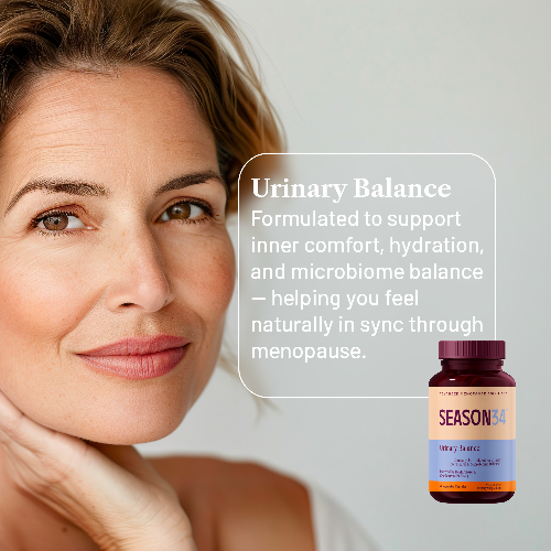 Menopause Urinary Tract Balance – Bladder Comfort & Urgency Support