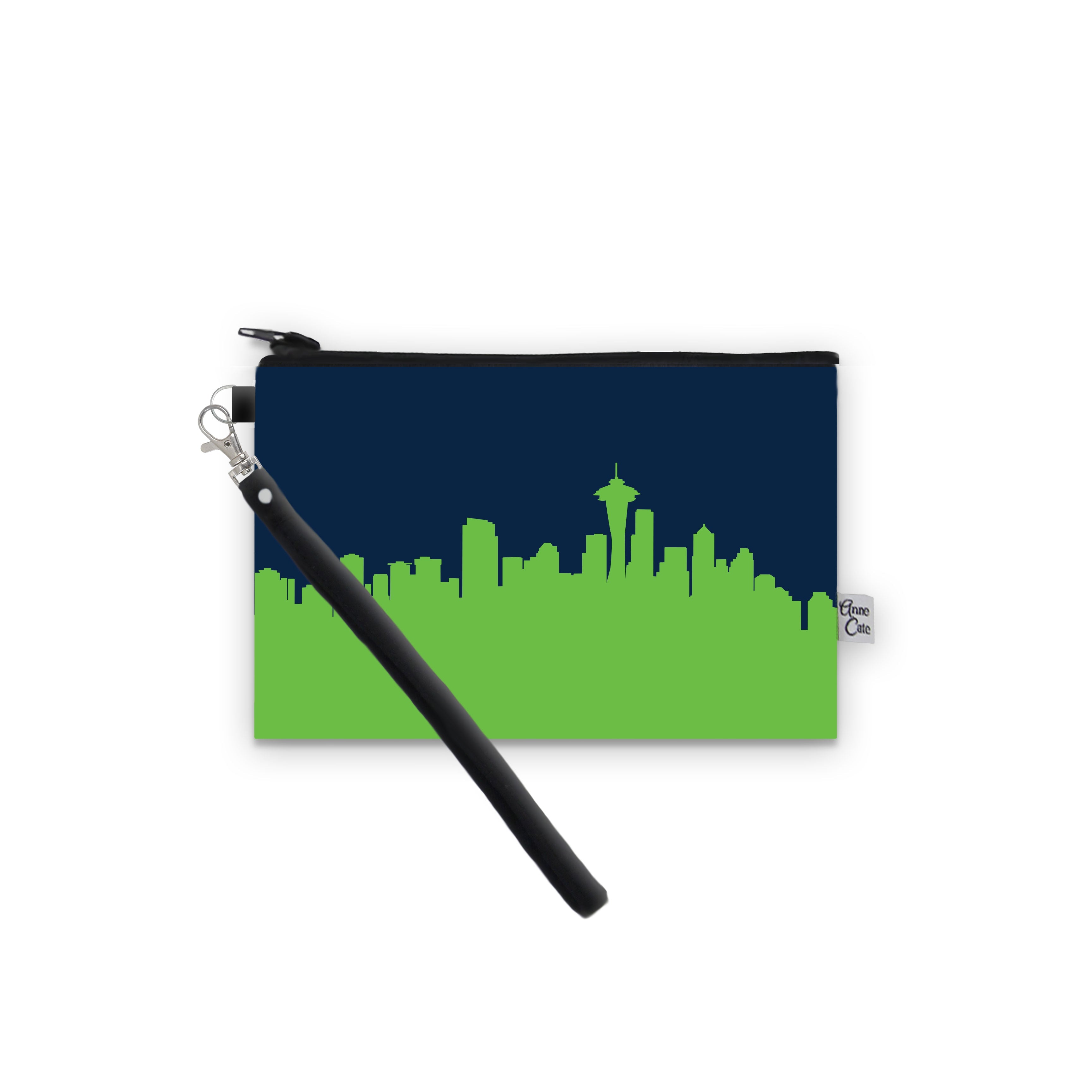 Football Stadium Skyline Game Day Wristlet
