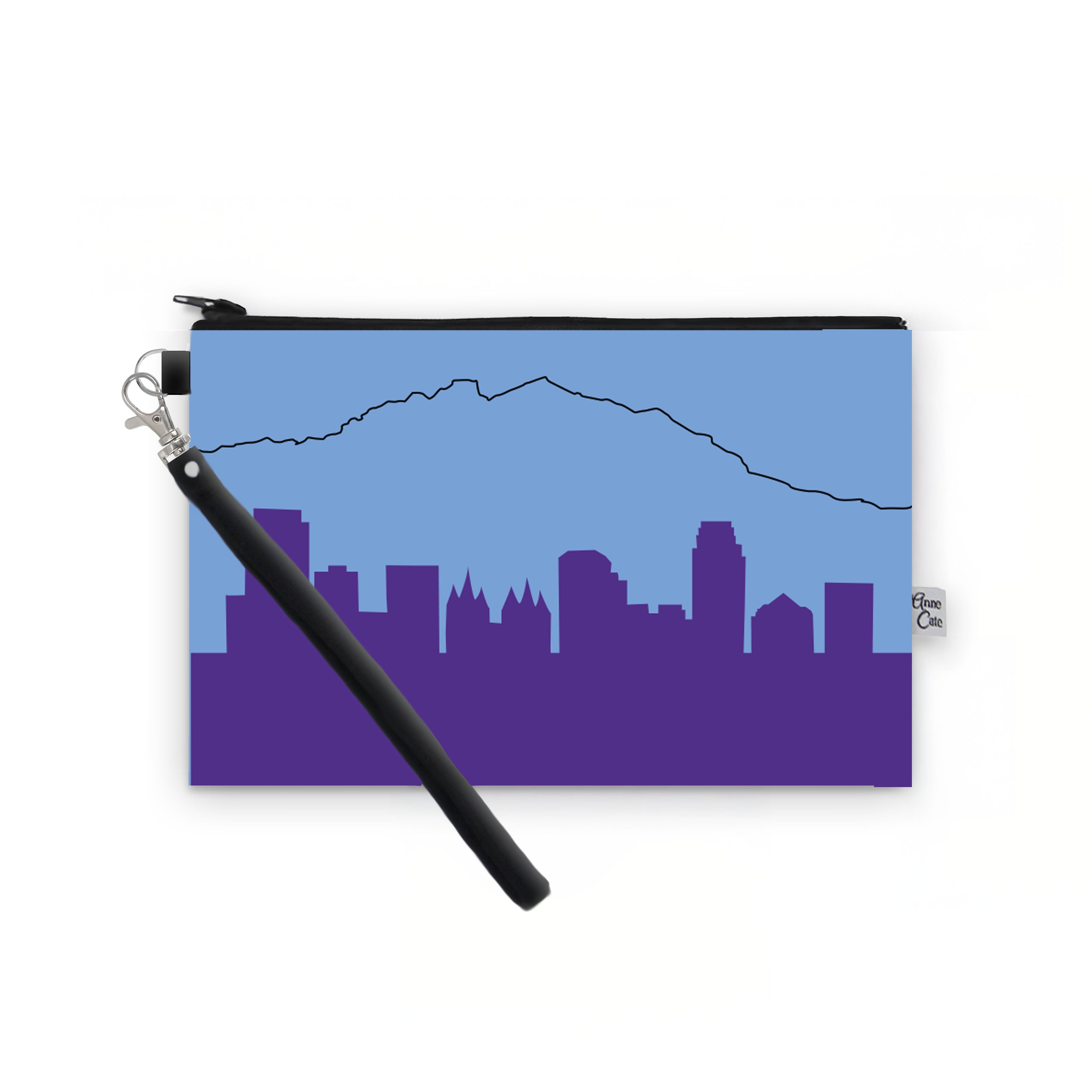 Basketball Arena Skyline Game Day Wristlet