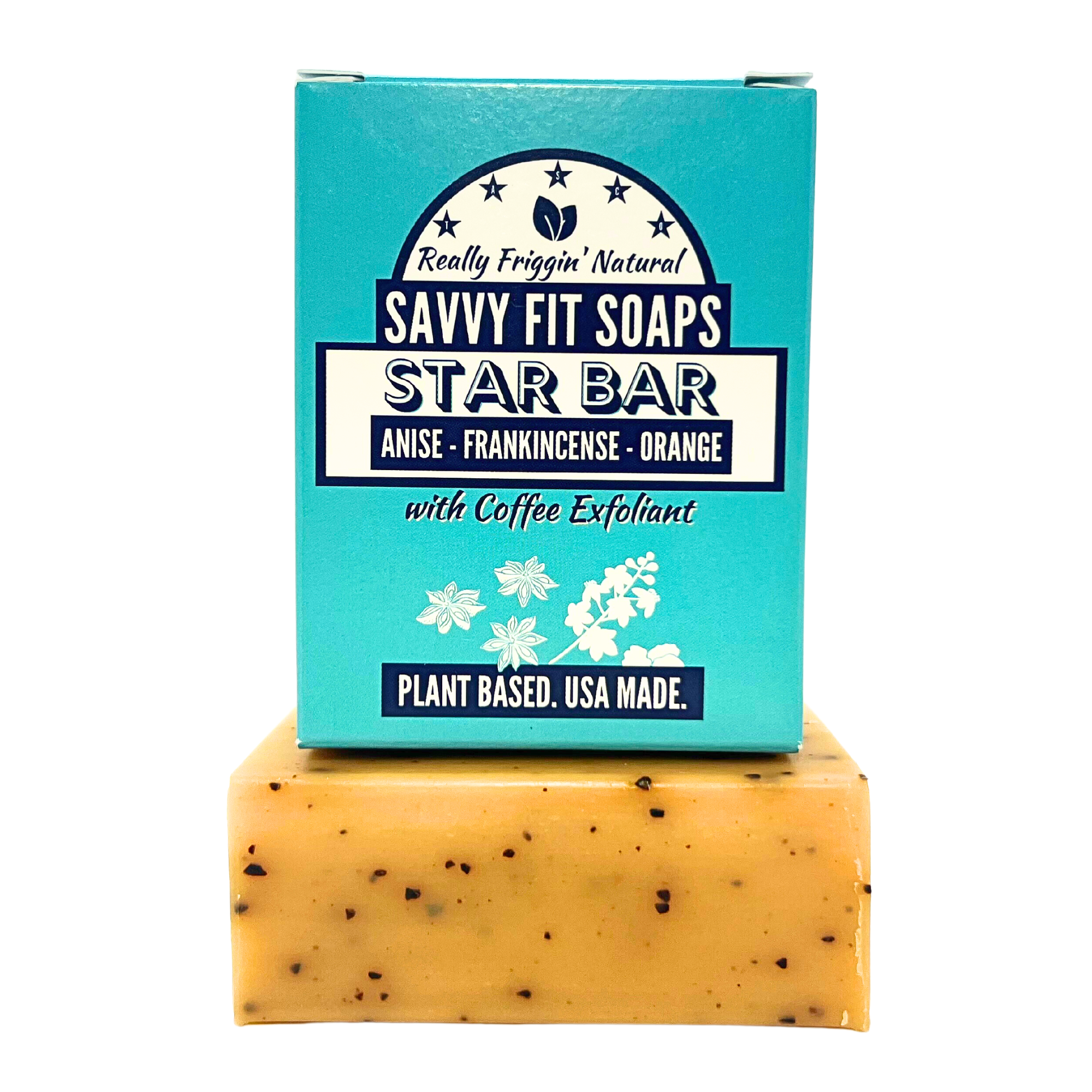 Star Bar Soap Trio - Anise, Frankincense & Orange - 3 Pack