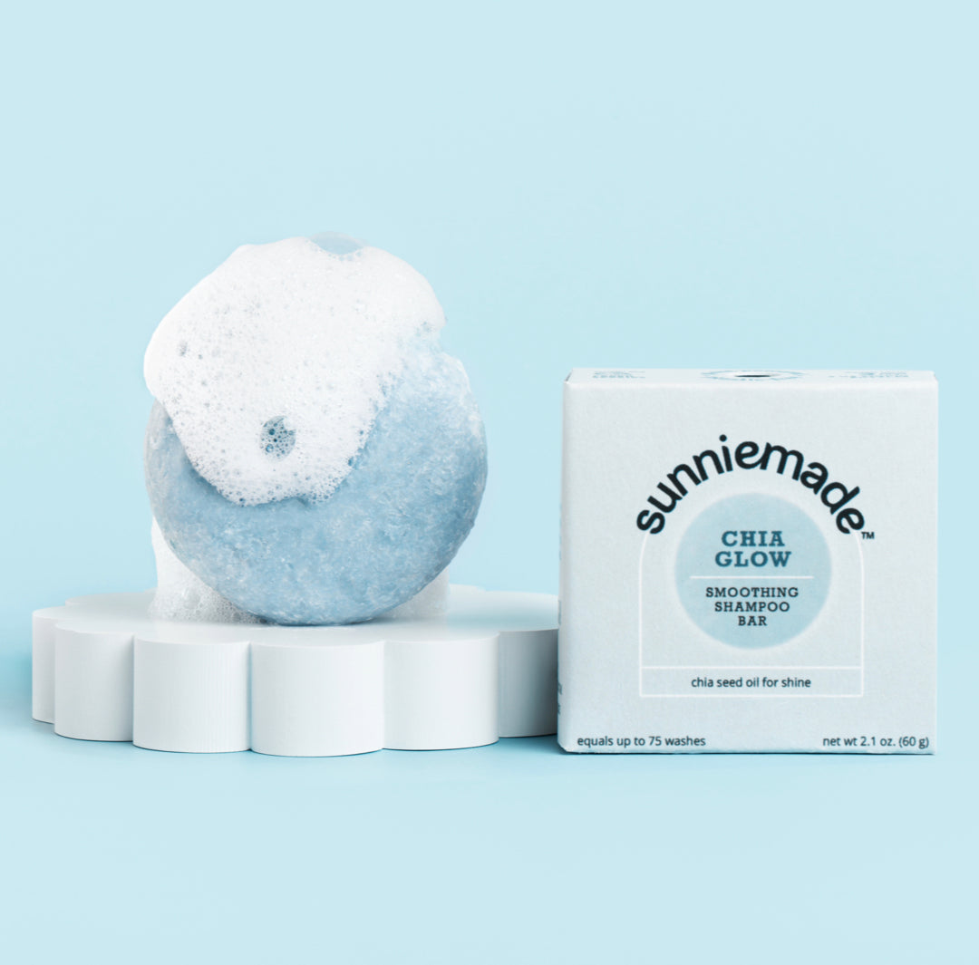 Smoothing Shampoo Bar Chia Glow - Berry Scent