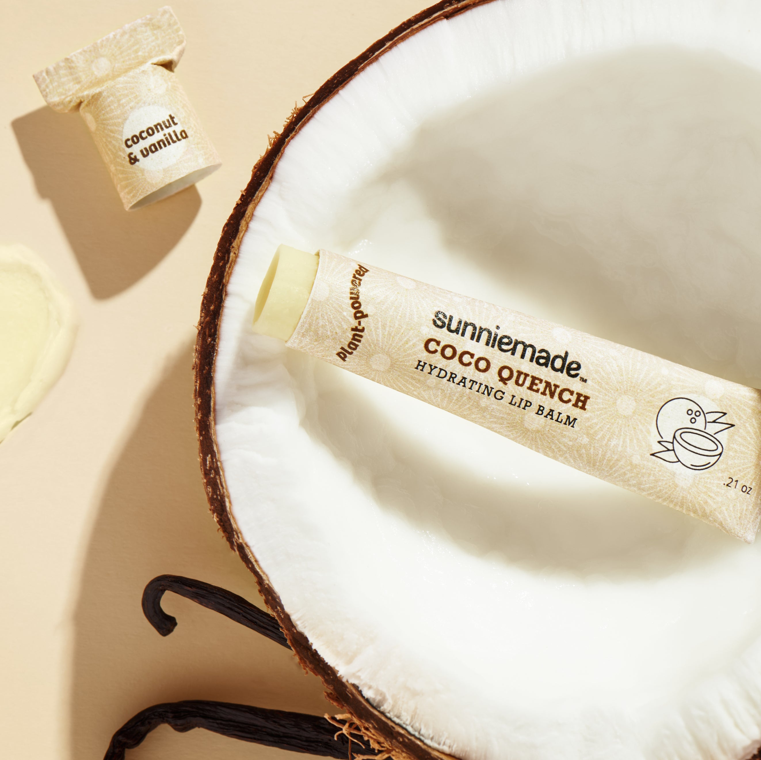 Coconut Hydrating Lip Balm - 0.21 Oz