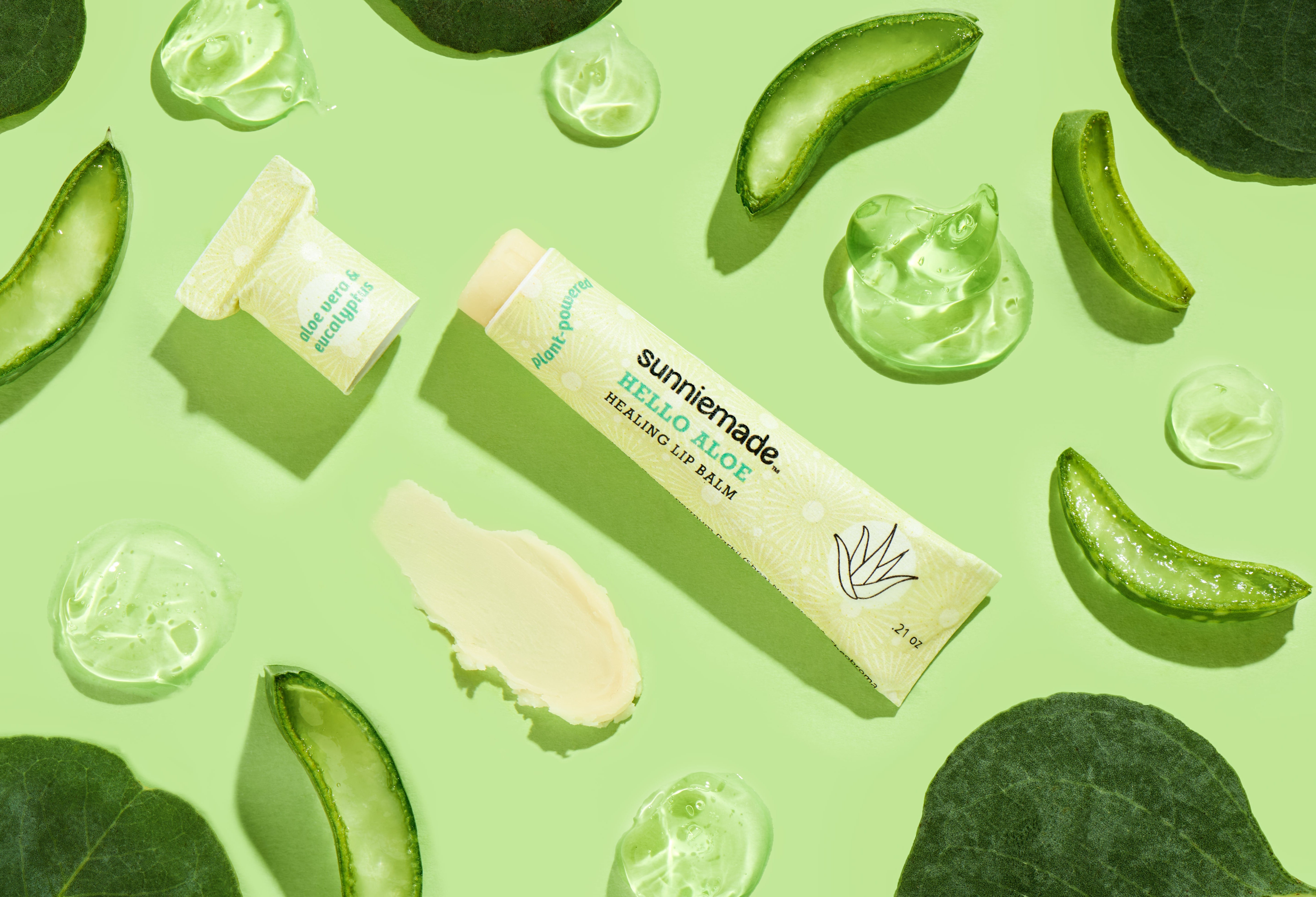 Aloe Vera Healing Lip Balm - 0.21 Oz
